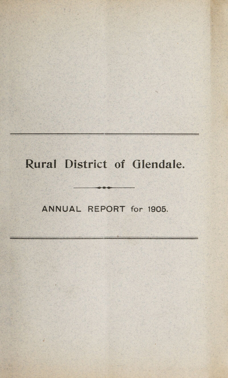 ANNUAL REPORT for 1906.