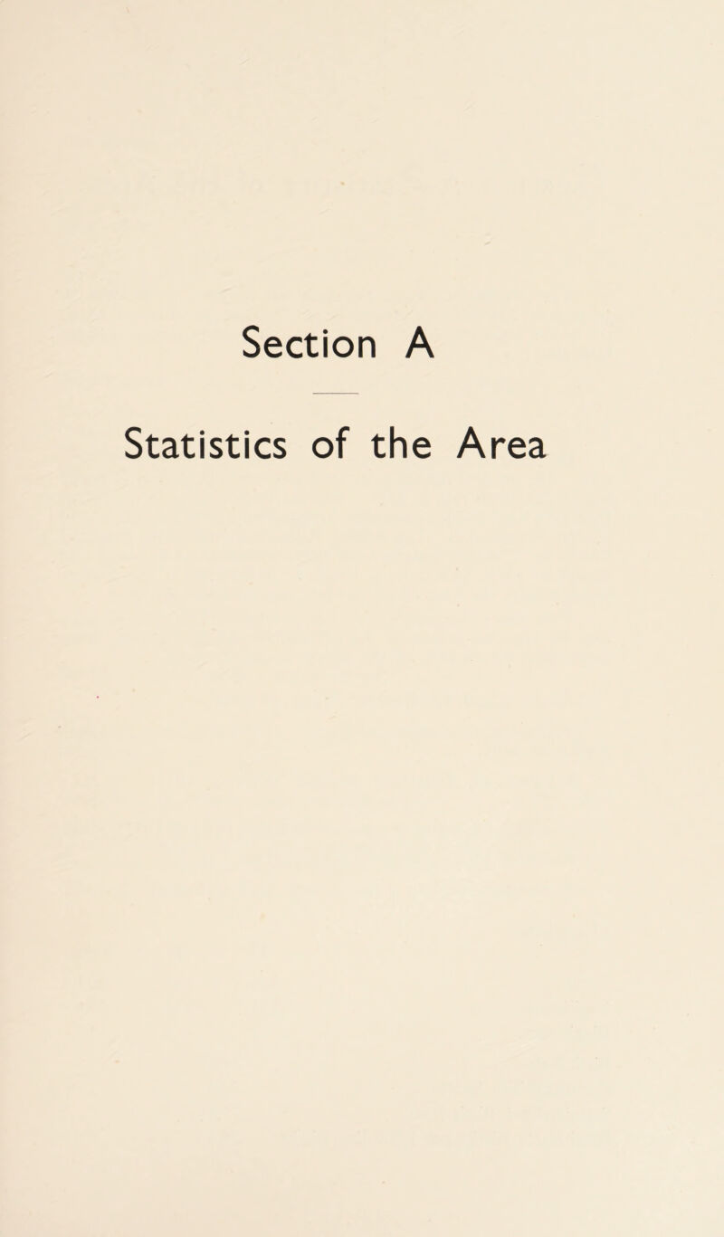 Statistics of the Area