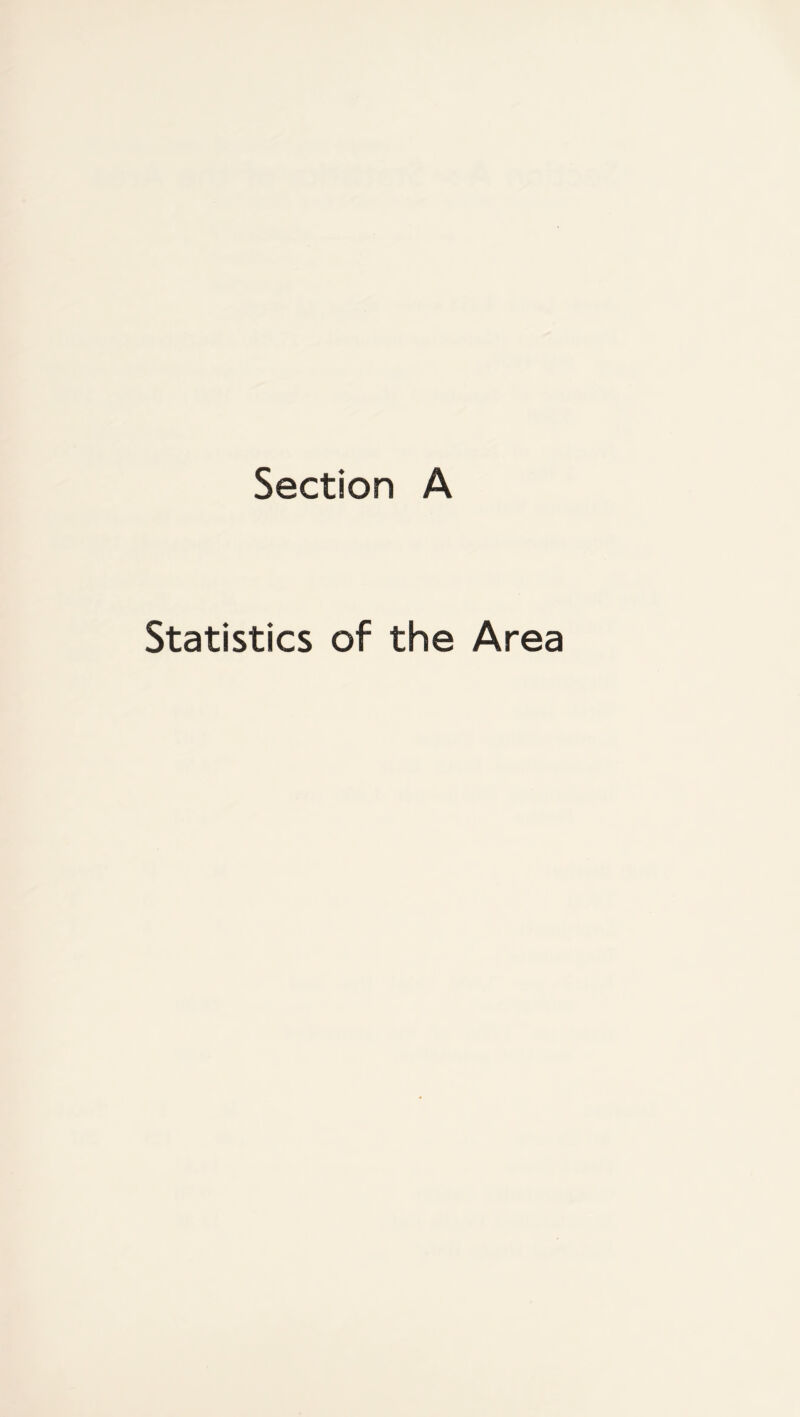 Statistics of the Area