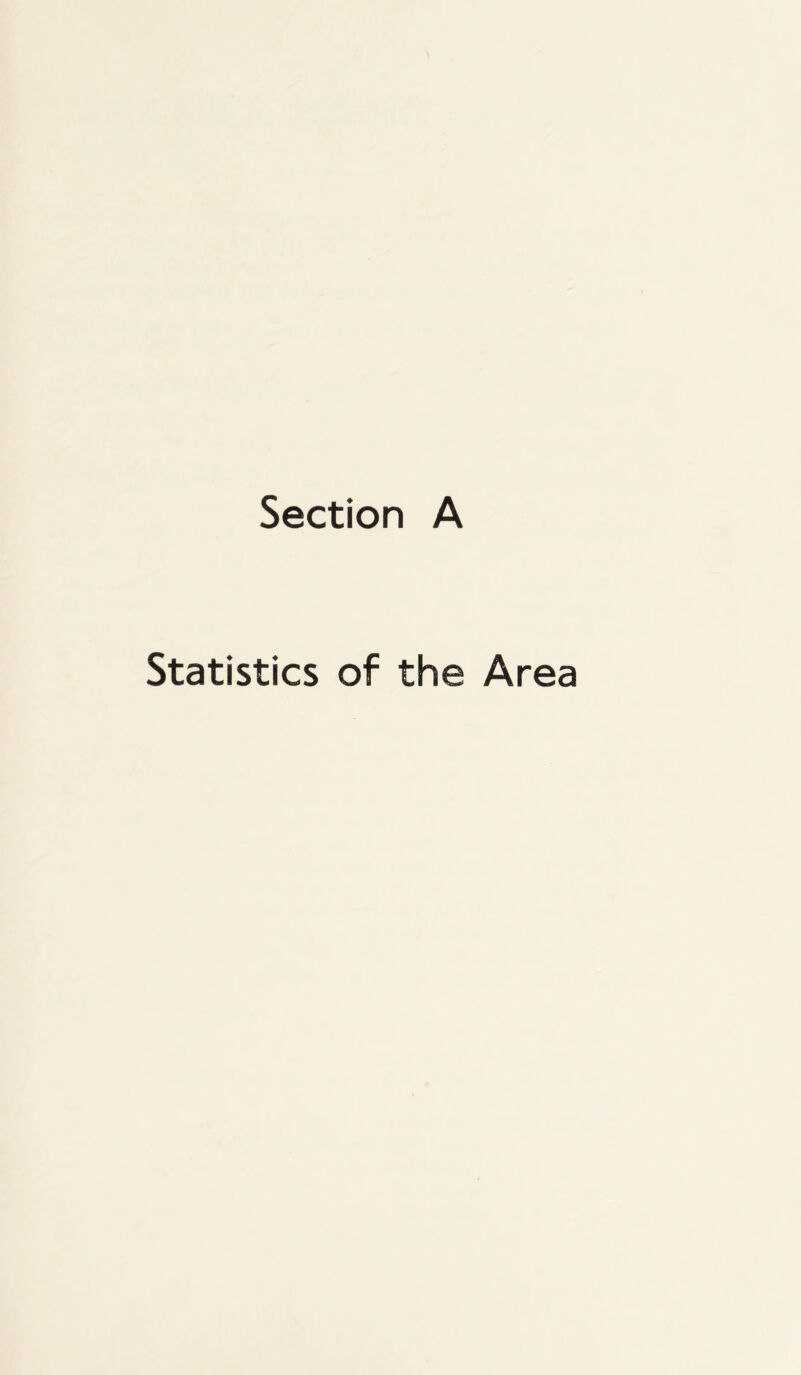 Statistics of the Area