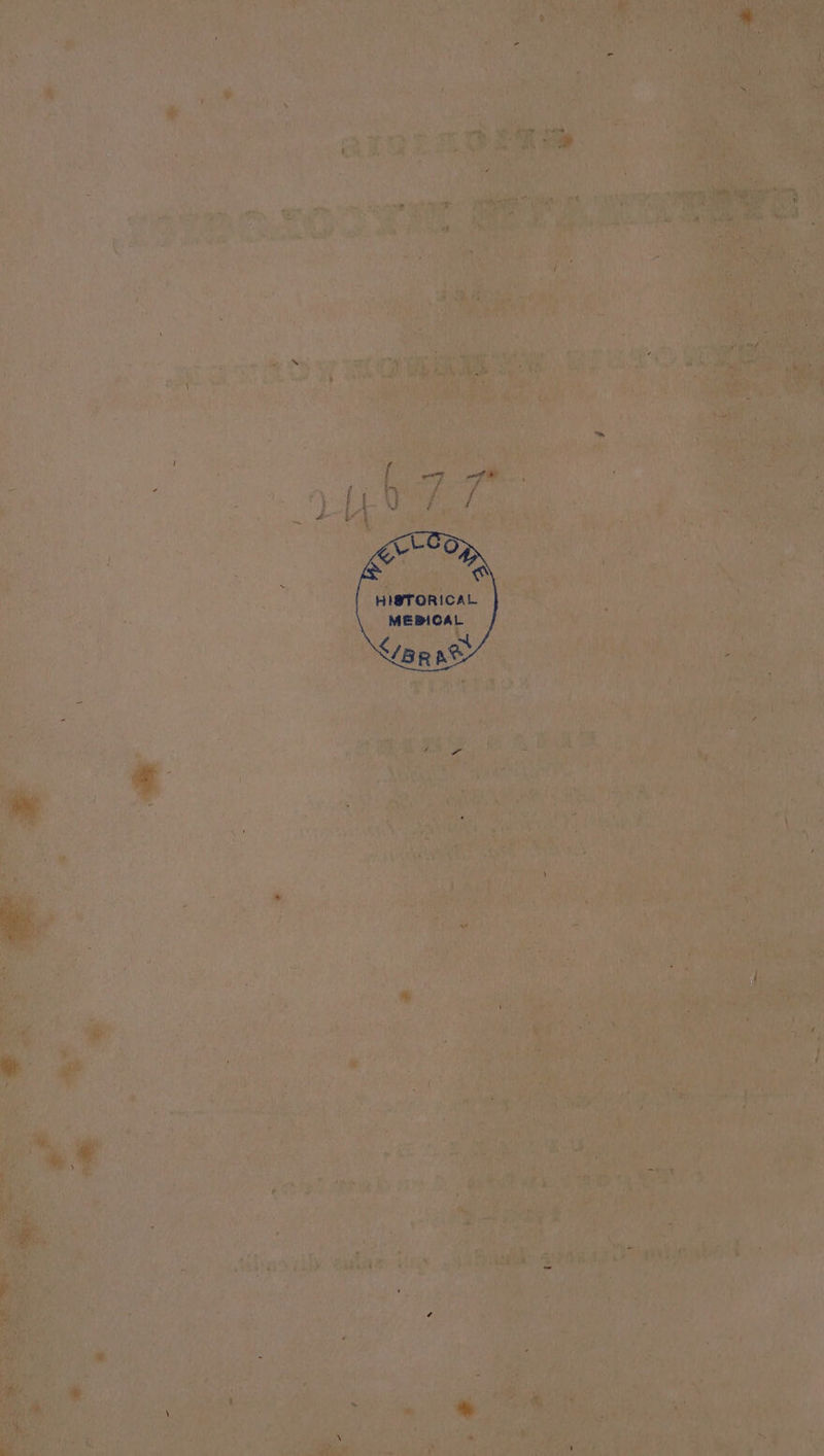 C- cO | 4? « HISTORICAL MEBICAL S Bn Ae