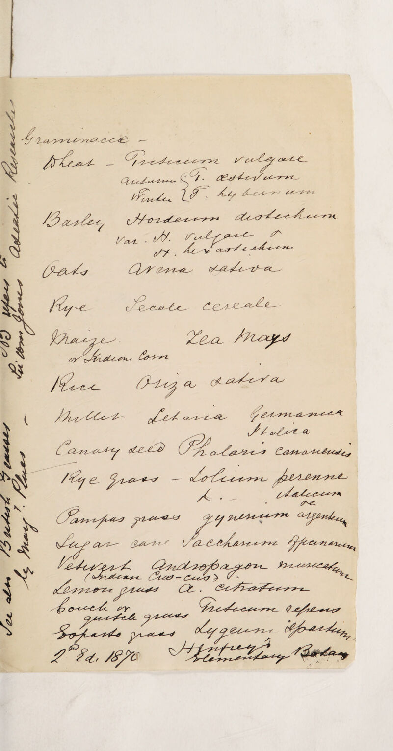 2 ^ 4U. 1/ ■ sr a s z 7 aw . ^ ^ A/ CL cjT /-* s Zt ^ r . % \ $ $ >1 vV\, -e c/y ■ T}/?' <yy^ QftZ'Cc Mi^~j <3U J'TzyTT^y- (^£^7 c^^-777 ^7 o*XX<^ ci r • ///2-^Z--t^l CcZ4^Cl^c£z4U^f e ' ' • (T-e. (j7^/^> Jr/f \yii-(5 <c ( (TTitzr ~ ^ J^c^</ \ ^7 / « s /--a '1 x7x /Z/6