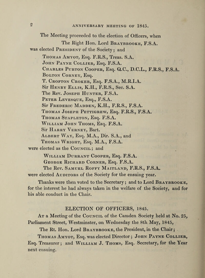 they fell into debate thereupon.” (Part. iii. vol. i. p. 348.) A committee, consisting of sir Philip Stapleton, Hollis, sir Edward Hungerford, sir Walter Erie, Pym, sir John Hotham, sir Henry Vane, sir Ralph Yerney, Hampden, Nathaniel Fiennes, and others, was appointed to prepare heads for a conference to be desired with the lords, with power to send for sir Theodore (in the Journals misprinted sir Thomas) Mayerne the court physician. (Journals, ii. 210.) The committee was appointed on the 14th July, and met on that day in the inner court of wards. The following is a note of their proceedings, with the exa¬ mination of Mayerne.] Heades for a conference. Information that crowne jewells, as well as others, conveyed away, and also the crowne plate and other treasure. The kings daughter to bee left in Holland. The charge of the jorney. The honour of the kingdome, beinge she goes for the repose of her minde, as well as health. The season will bee past to take the waters. [1.] If she goe with a small retinue then Tis a dishonour to the nation, if with a great retinue the kingdom cannot beare the charge. 2. The corespondence that she may have with the ill party now abroad, and there ill councell, may bee daingerous to this state; especially all affaires beinge soe unsetled heere, and the king beinge at that time in Scotland. The jesuites and other active papists, and the fugitives. 3. The jewells, plate, money, and other treasures, beeinge ready to bee transported. Move the lords to joyne with us to examen this businesse uppon oath. 4. Sussex and other papists have sould much land lately, and Lancasheire papists have exchanged much gold, by there agents in faires and markets, and many have gotten licence to leave the kingdome, therefore Tis likly they may have a designe of some dainger in this jorney of the queenes. Qn. of the secritary, what licences have been given for papists