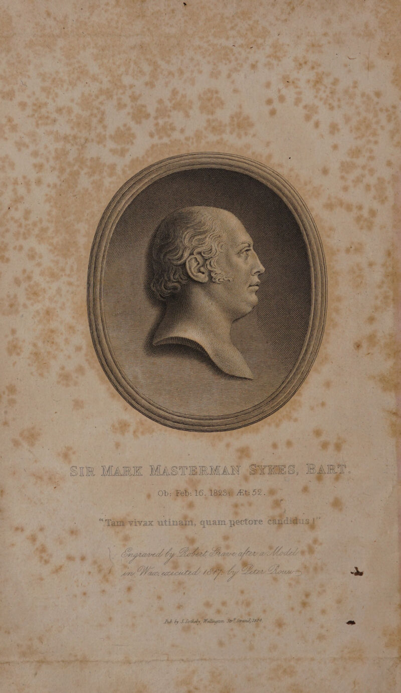 if # 7 ‘ » * fe * * « DR MCAIN SYTKES, JB MARK MASTE . Ta vivax utinam, quam pectore « Pub, by S. Sotheby, W. ellarugio? See” Strand) 2324 =