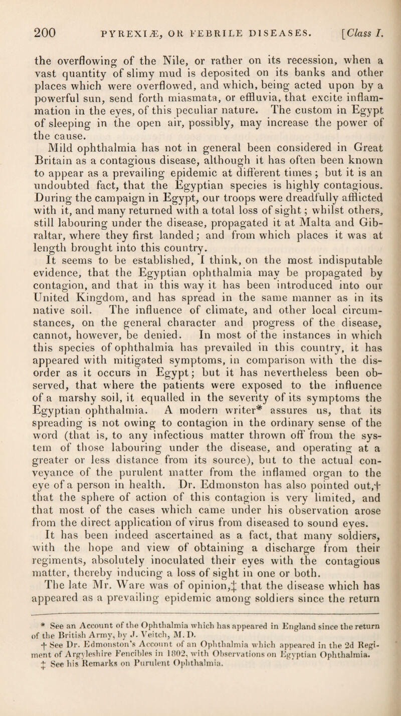 When the tumour appears about the age of puberty, and before its structure has been too morbidly deranged, a pill consisting of a grain or two of the hydrargyri submurias must be given for three successive nights, and on the fourth morning a saline purge. Every night afterwards for three weeks one of the troches should, when the patient is in bed, be put under the tongue, suffered to dissolve gradually, and the solution be swallowed. The disgust at first arising from this remedy soon wears off. The pills and purge are to be repeated at the end of three weeks, and the troches had recourse to as before; and this plan is to be pursued till the tu¬ mour is entirely dispersed. It appears to me that we should stand a better chance of effect¬ ing both a speedier and more certain cure by administering the remedy more frequently than is here recommended by Dr. Cheston, and likewise in more considerable doses than are contained in the Coventry receipt for instances have occurred where one lozenge was taken even twice a-day for a length of time to no purpose; but when the number was increased to three, a good effect was soon evident. The formula inserted belowf is the preparation of calcined sponge which I have been in the habit of employing, and generally with the desired success. Care must be taken that no more syrup be used than is absolutely necessary to make the dry ingredients cohere ; for which reason it must be added slowly, and the mass must be well beaten. The lozenges are to be dried before the fire on a plate that has been slightly oiled, to prevent them from stick¬ ing, and must be kept in some vessel tied over with bladder. One of them is to be placed under the tongue morning and night, so as to admit of its gradual solution ; and if, after a short time, no appa¬ rent benefit seems to be derived, the same may be repeated thrice or even four times a-day. Sulphuretted potash dissolved in water (in the proportion of thirty grains to a quart daily) is a remedy which has been em¬ ployed by Dr. Richter with success in some cases where calcined sponge failed. Occurrences of this nature will rarely happen, however, if the disease is counteracted in time by proper treatment. We are informed by the Rev. Joseph Townsend, in his Guide to Health, that the disease is very frequent inThe Vale of Pew'sey, and that, during thirty years, be never failed to cure it in all those who applied to him for advice. He mentions, that he formerly gave * The quantity of calcined sponge in each bolus is only ten grains. t 5. R Spongiae Ust. 3vj. Pulv. Gum. Acaciae, 3j. -Zingib. 3ss. Syrup. Simpl. q. s. M. ft. IMassa, in trochiscos duodecim distri- buenda,quorum unus detineatur sub lin- guam donee liquescat. i* 5. Take Burnt Sponge, six drachms. Powdered Gum Acacia, one drachm. ■-Ginger, half a dr. Common Syrup, a sufficiency. Mix them, and divide the mass into twelve lozenges, of which one is to be kept under ; the tongue until it dissolves.