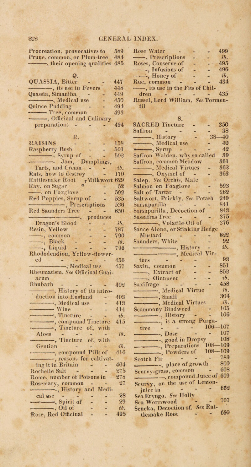 in many cases; and also that they failed in many other cases, which were afterwards cured by the Peruvian bark. Nor are we to wonder at this difference, seeing that Vauquelin has discovered a remarkable chemical difference between the bark and nut galls, the latter precipitating tartrite of antimony and infusion of cinchona, which are not acted upon by the former. PRESCRIPTIONS. 1^. 1. Take of oak bark, in pieces - ounce-J, —-- boiling water - - - a pint: Let it remain for four hours, then strain ; add to this Alum in powder - - - a drachm: To be used as a lotion cold to limbs after the gout, and also to scrophulous glands. 2. Take of galls, in powder - drachms 2, •- hog’s lard - - - ounce A: Make into an ointment, to be applied by means of lint to the external piles, or even pressed somewhat up the fundament every night. This has done wonders in the piles, taking at the same time the following : 1^. 3. Take of quassia, in raspings - drachms 2, - boiling water - - - pint 1 : Let it remain three hours, strain : To the strained liquor - - ounces 7, Add, aromatic confection - - drachm 1, Ginger, in powder - - scruples 2: Take of this mixture two table-spoonsful at twelve and seven every day. How to make Ink. A good and durable black ink may be made by the following directions :—To two pints of w ater add three ounces of the dark- coloured rough-skinned Aleppo galls in gross powder, and of rasped logwood, green vitriol, and gum arabic, each an ounce. This mixture is to be put into a convenient vessel, and well shaken four or five times a day, for ten or twelve days, at the end of which time it will be fit for use; though it will improve by remaining longer on the ingredients, \inegar instead ot water makes a deeper-coloured ink ; but its action on pens soon spoils them.