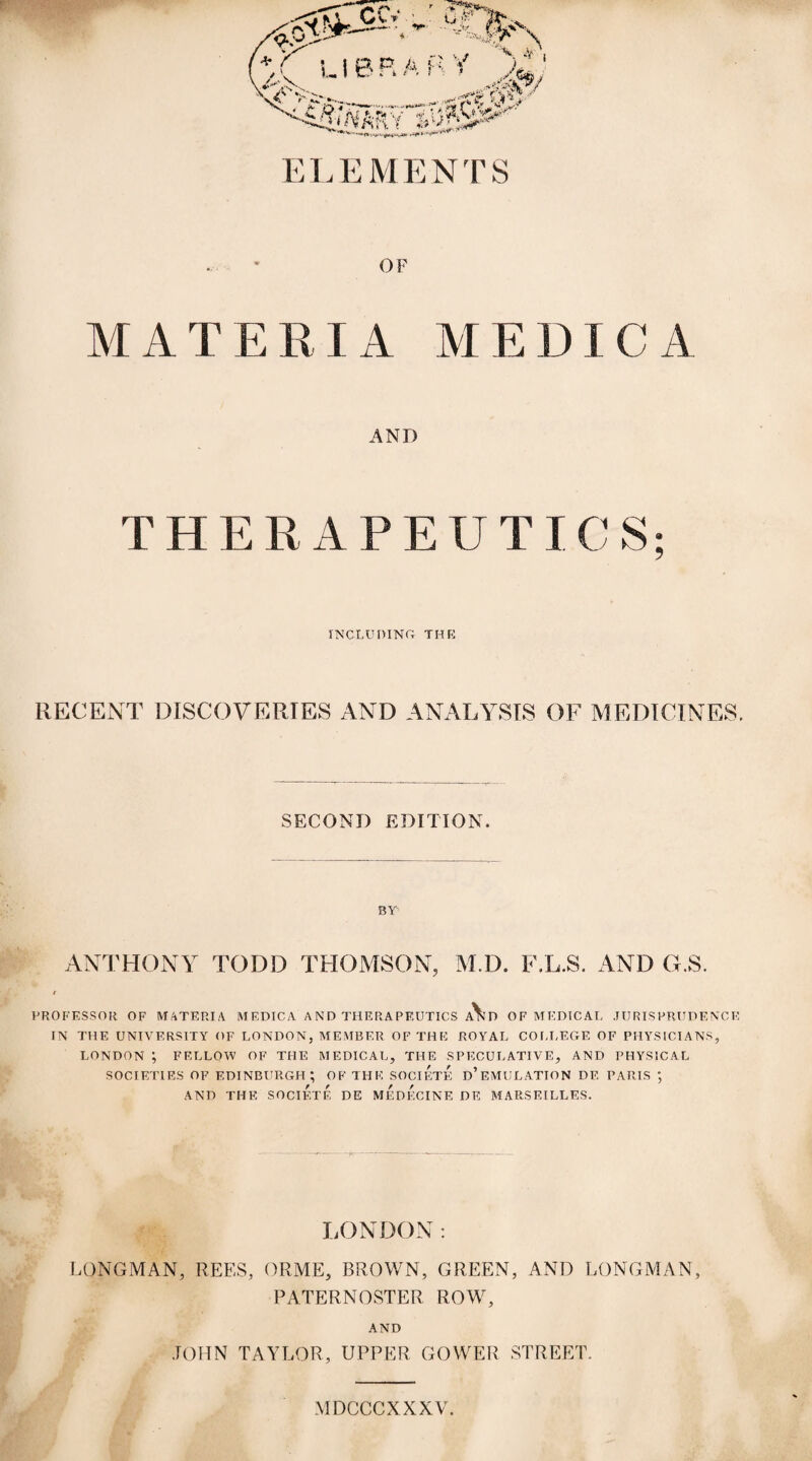 into the stomach, the volatile oil, separated from the resin and extractive, by the digestive function, is absorbed, passes by the kidneys, and thence acts on the bladder and the urethra, during the excretion of the urine. A new action in these parts is thus induced, sufficient to change the diseased state ; and this new action being afterwards gradually let down, the diseased action does not return. It is also probable that the local effects of the Excitant on the intestinal canal may operate, in a certain degree, as a counterirritant. This explanation is greatly confirmed by the fact that Cubebs produce little benefit, unless their effect be soon apparent. Cubebs are administered most advantageously in the form of powder, to ensure the efficacy of which it should be kept in stopped phials; or pulverized only when about to be used. The volatile oil may be prescribed instead of the powder; it possesses the advantage of not losing its properties by keeping. When the powder is administered, it is digested in the stomach, as I have already stated, and the volatile oil, entering the circulation, is carried to the kidneys, which it stimulates, thereby augmenting the quantity of the urine, and imparting to it its odour. Some of the benefit derived from Cubebs is undoubtedly due to this augmented secretion of urine, which assists in washing out the virus present in the urethra; but the inflammation and the pain is already abated ; so that more depends on the specific action of the medicine on the mucous tissue than on its diuretic power. That this is the fact, is demonstrated by the utility of Cubebs in chronic inflammation of the bladder. When they prove use¬ ful in Gonorrhoea, the discharge is checked, and the inflamma¬ tory symptoms are allayed in less than eight or ten days ; and when this does not occur, they seldom prove beneficial. Another very striking symptom, which is indicative of their proving cura¬ tive, is a peculiar sensation of coldness in the rectum, when the fmces are passed. I have rarely found that they fail, when this symptom presents itself. The dose of the powder of Cubebs, sufficient to produce the usual effect of the medicine, is from 3i to 3ss: but it is, sometimes, requisite to augment the dose to 3i, three times a day. The best vehicle lor administering the pow¬ der is milk. A tincture of Cubebs is ordered by the Dublin College; but, as far as regards Gonorrhoea, it is a bad form of preparation. It is a mere alcoholic solution of the volatile oil. It may prove useful in chronic rheumatism, in some cases of which Cubebs are stated to have afforded relief*. In some habits, Cubebs excite great irritation and fever. In a case recorded by Air. Brodiet, this irritation was so con¬ siderable, from the administration of 3i of the powder of Cubebs, * See Dr. Crane’s observations, Edin. Med. and Surg. Journ. vol. xxi, p. 305.