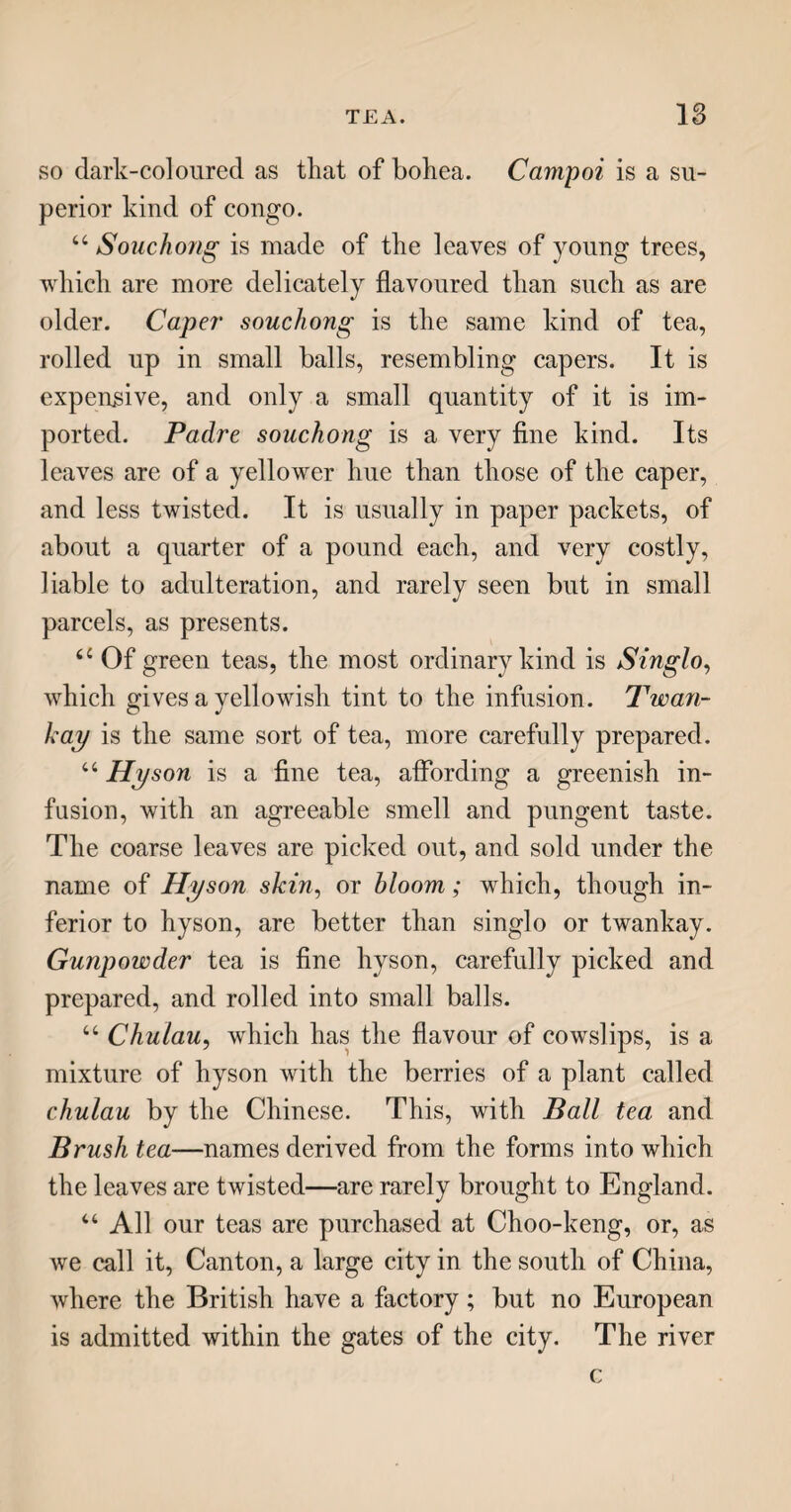 62 linen, taken from mummies, are now to be seen in the British Museum; and though perhaps more than two thousand years old, the characters are still in a state of preservation. To the same people, we are also indebted for the term paper, derived from their papyrus. Paper made, from this plant was in use till about the tenth century of the Christian sera, when paper was first made by beating cotton into a pulp, and then spreading it out in thin sheets to dry. 66 Who it was that first applied linen to the mak¬ ing of paper, is not now known; but in the thir¬ teenth century, such paper began to be in use, and still continues so. The material of which paper is now made, com¬ prises rags and shreds of worn-out linen. These rags, which were formerly thrown away, or burned, are now bought up by people, who travel all over the country, collecting them in small quantities. They then pass into the warehouse of the rag mer¬ chant, who is a large dealer, and also imports rags from foreign parts ; and he sells them to the paper- maker. 66 The first process is that of sorting the rags, ac¬ cording to their coarseness or fineness ; after which they are washed from all impurities in hot water, by means of a mill. They are next to be cut ; a pro¬ cess performed by a large roller covered with knives closely set, and turning round in a trough, the bot¬ tom of which is also set with similar blades turned upwards, and so contrived that the two sets of blades mav slide easily by the side of each other, so as to form a kind of scissors. Into this trough the rags O ©