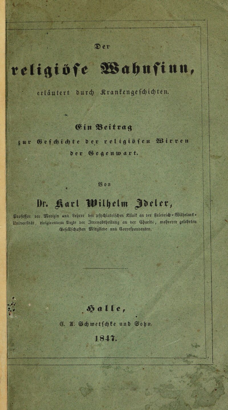 'i f - ' _ ■ 1 [ ©in 95eittag j « t M e f $.1$ t e t>~ e t* t e 11 g i ö f e tt 2ö t tr e tt & c v © e ö e « tv a t* U $ 0 n ■ • ■ ■... « . - • * , • • ■ _ ' ■ . - ' Dr. Juri mu^tro JlfctUr, $cofeffov ' bei- SJZebtjin wnb fieptet bcc>f^iatnfit!en JUtnif au bcr Sitcbriti)' 2Ötll)elm3 • Unibevfttat, bivt^itcnbent Jilrjte bcc Swenafc^eUuna an bet Spante, ro$r«er geteerten (Sefettfcfyaften SKitglicbe nnb (Somfyonbenten. !| .. ■ ■ ' ^Sliflteiil . •  . ' & 2C; ©cfjwetfcpe u.hfe ©oft«. 184T. —;—1— ' ■ : * ; * ■ /