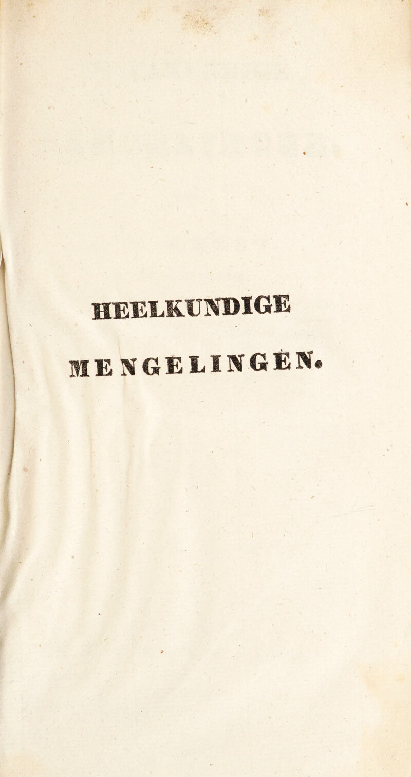 heelkundige ME NGEEINGÈN