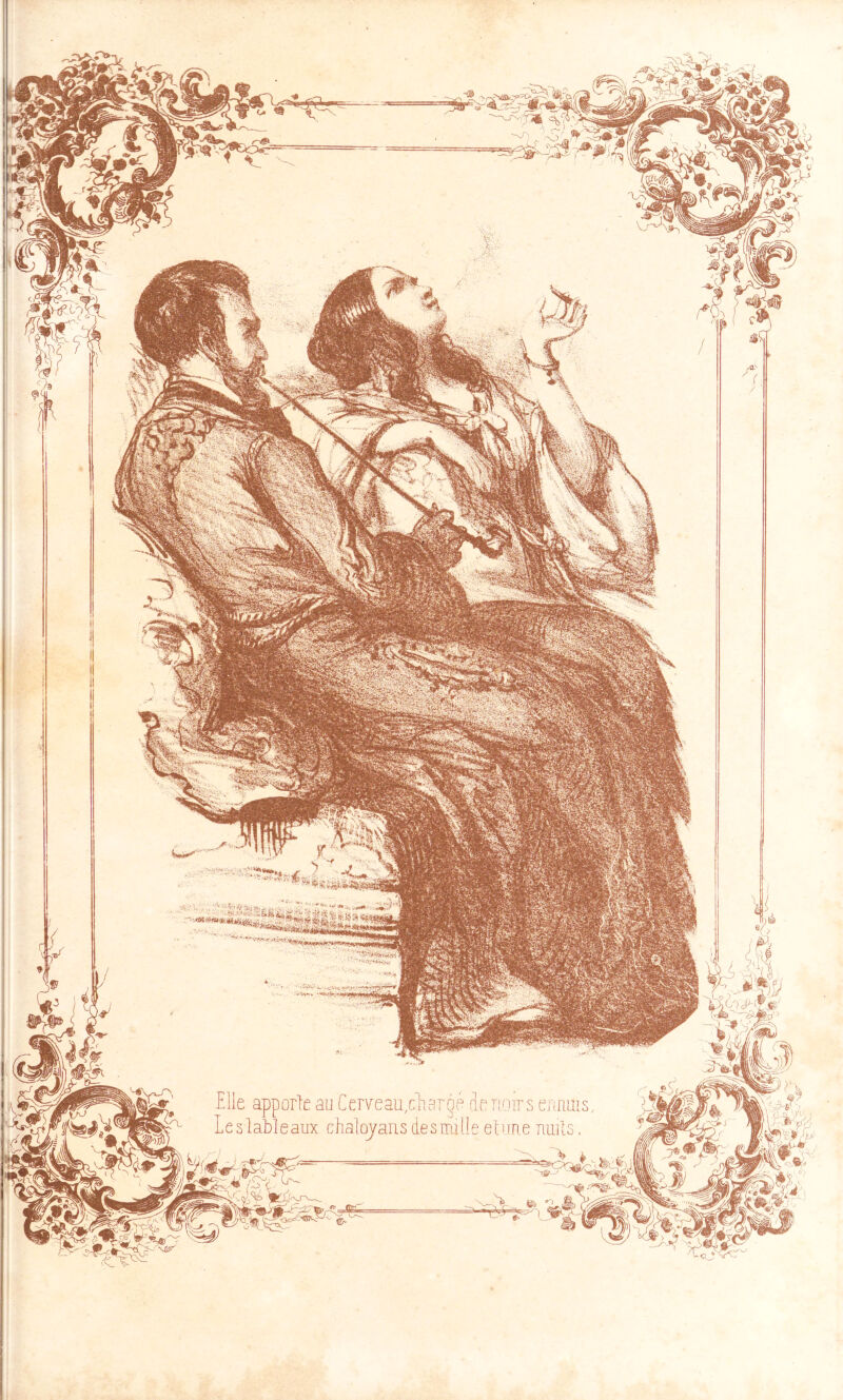 Elle apporte au Cer^reaii^c'harQé de noirs ennuis LeslaWeaux chaloyaiis de s nulle ecun.e nuils, 2 n ,^W-.vÆrn===r .-.t: ■ I 1,