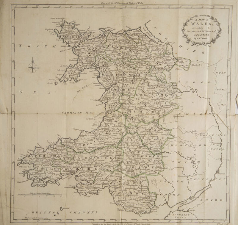 yw: ae a :; , Bs i. ee e a, ors . Engraved for M Warrington’ Liistory of Wales. s fen fy 9 , er ; : tg : 10 5 ° 40 0 20 10 Bly 50 40 0 20 ————— ToT &gt; iu es mint} &gt; = i eed SRS SS ; mu UAAUALANNUUNALANT LUT TTT ALAA A CONTA UNL LAINA AEM LATENT OA —— Yny sy si &lt;&gt;: : ee. Lana Yog ha Wes eh , is Llarrhyete rege Pt rT ON Janclian é vy ee | i204 Llanfact i Xs hi whee” \ i ait ’ . a uinerébrtedds 2 7 = ) , f&gt; &amp; ry dn, Li of s , : Hol, a Didasa ; az a5 i 4 g MCCOM GIG O /)) ie rae = oy hea : Mfachre bl a we - a 2 4 : Z WA oe ale Cacrgy Pom? goede Dagan ered oS Vive Sein Oa a, OE ey ON ’ the MODERN DIVIsions of WW’ a  E : BA . Lla tae, qt Gitcan™ Relracli — —————— wD ene ( meat’ oa az Bo &gt; = ‘ix 0 Mg ay ; E ‘ Rhosgoly mo Molla, dlgray 120 Llanbed elochg_&lt; | X «New market ey. ae Ss . » WZ | =| t = 4 = = se $ ho gg ga en enee one tv’) e A + As Sake . 33) ae Landi gh BS e Beaunigits Poracngs (e LNT [mR ~ % COUNTIES mx YLgndeggane Manage Te Se 4 ; K oe =, ig Leip ai &lt; dandy sites Sh —— Cini Z aes ee = asthe —— F ; y . : Z BS Ping cits * BAN Con lang wy x3 S &amp; at _ r yj vii ER YF : att SS 4 Be SS Chester f 210 ; 10-4 Pe - 3 Ubsewbungh %, LlanddenwolerEhinilec nya ‘i a age ir ~ if ye SS PL | Z oe : ama, ithe, ~ | ES: Ra. : th ce Lt S H Llandiyy md =a ACae Se LF f ellandyrn a ol ibe % Bub a, on Ons. : &lt;&lt; = 7 RS oes s—Llapberis pH ° ne : ( | 5 t grr pAlt Y Llanjaglan %, = RAS C11 were walt eg y | -| SCnyrjiR- ve, Se -s anrwst j we ao ‘3 Metin : Mens Le Ce es Sp pln ley Cupp lig °hlanbeds™ 4 Laif gph Le | c a mae ee » Ryans 3 Cloea bg L. Llanfer cx rsising, / Cet Were. S Hc LA Vin ; 2 i Mere: barman Crm \ Re Par, a 2 NAL, OS Sey: OPe8) ra N ; uLentregid op “ a ae ZLlarifeir ‘Spr Bid rie s eee Wrexham \ ! or Dikoe: = oF aye eguweh, i ~* Ss. g = cand ee tia std LA ep el Marg ay San ae B | oe Tie: lo? 2 : : Ci ae oT a hywe 9 Ne a 53 | J3E ln yp Fr Pret Ae ete DP beige One Ge aia ronal ae “~ : }: PART OF ae ‘a : | = = Qn Poth byritven Ry Cas tomy A a eer ’Drowyn 2 en oe 8 a eenwabon j = - EB. 4 : ; CEOS = = Dy languin® 2 4 E | i. : Porthdinilevrif eof as ee Se &gt; &amp; Re. ee LH Girne PSEUIN T, SH 4 2 aw SX 2) ~\ tae Sl *\ Sew Llamgars RY? ca “|| “tf Cofrymmwteligc a Pes van Map en fel so Elisnure ‘Se Zf | FP 22,8 Lad A i 4 a i Llandrillo 3 sai ; E zi : WS S&lt; a. ae f OQ. Fae ae Bodjurn 4 a ‘3. é ee | plies. a Sa | ite KS . Blin (os z © la 2 a ray bohg Llanjiuh ° IDOX Bala 3 jo? z| Cory. z 4 \ er Oe Artro RS : lanjuckr? h (ive Whee. ip ° : Bratch-y- id : S¢Tudwal . “2a2&gt; fa TOO Melangell ~L ( : raich- 3} ue ¢ = » ~E - &gt; 0 udWwa f =| ons bers os : SAR? wll co C7 : dey © ys Pench mS tof Sen Yo i Sf irae we 2 oT D&gt; wie He 2 ape vf Llanendduf © ALS ORs = Irs 4 a Pen-y- home . a , anon AT = | ae Q. Llanddwyw : : ta ES — ff, . gl $Llanyitn x SB Llansarifriaon souk Pe _ = ANRWeETTY Hae H Be Abermath &gt;&lt; Ee S Tanmandlny $f nee Hao chien a a 7 TeTeR Pay Be eS: 1 ee 2&amp;5 = sy te S * = vA: Merjod o ~~ DomgaeN i. E ae ste BSS SF) 2 Din aimandny hie wg? Sat LEM inge - ae =4 =~ fo a&gt; — 2s SS aS =e TAT RTE B ae Sy : J Bil, A MAO! N,,'T rM Et &gt; yi = Z a VK ag &gt; &lt;S F lye 2 # 3 b lapfphatied &amp; fal nase 6 Mista Digotl Sens S i = ‘0 ° y G E i San 3 ire 2 a7, larke Gite ei apy : Crrae, ae, Sad fan Cacreinion | Las FeV ade) Ca Ss ag ‘ : i vd oh Licrocinah Craig -y-Deryit oY =A ie Manajin*&gt; j E : - SS a lvggn : &gt;= ynni © Talgarthe SP iettws Dy® &gt; Tregynan “\° a&gt; Ss S&amp;S case Llanwenog Llarliy Qe, Y Gm age TVR oN = ZL . Abegh ef De?  ith - ; CARDIGAN BAY. $ Caer Wyddio di... c ae y. f / co , stan yextte addr : Llan-y Gwion o oY aay. &amp; ; A Fynva A x , Seg Pye 5 Aiea \ Yo te 20 7, anf i? \ —_ ae : Llanlly ap le Ly E la Za - bike TsfradP é, wie rg . ~ de yp = LP aes, ah t 5 4 = a pe rdarrag ADE Yyerg - b- Yanghton. i i = pees: = Nasr \ 2 Maes SCP Anca Oo 3g Sooraul/Pa Be e: pale BAG if alan + 3 7 yy sdio&gt; 4 Tlannerdh 7p ~ Gadayn Fath Fleming cz x afta Ve iUlys Cas Ga Kj, Lasts a er m Gus piee aPOn 2 td oad ‘ H a c, Bs, oe Deblojoc. . : fi ae , Baa ieee ¥/ &gt; ae Coe “ Radnot é pi &gt; Seas We wi Bri) aah ae ES (on ae Old Ka ag 1 fro, aia nyd yA AY lanrsulien® ol lanifécar Cly dagen = ae ro “pants Creger™ _ Staind] / ae - = SE “ ea. z ‘ dajontae 3 ’ aml? a Lelhoed-y™ a Tannen Llanbeldf dha = ce es ay Buallt) Pa % vile rece Fl . f ES Llandysell” f 1 lanwee7 yrs 6, WLlinflierwys se f x 4, anynys if rij ove Castells Pawn, - tN, Bangor ON WAR o Pen ag ONS Ci-y-Cum Dut * Sy. Llangung Ne eLlangitewt ji au tle, AES * Lae Ate So J OY 5 -y Cofit-y-Brydd ~~ CRighadin Rol ay tephan, LS Be a es ae NL Me ras Oe oe o&gt; Wah Ce : Tos Gly &lt; Helle) e S \ mentliyr Geruag ~ Tang be Mins UHay “ Lenoader We Lilanypittyvrg Ra kt dike Coen Lgpetiehate RU BRE OAK N Of KSYermpon NL Hereford SS gel. Tih ii H it PClantynis | | Nr aLiantbltes) Llan(la,g po) Lidell “a H J PP s rT TAT UAL LT Se Sa DO TT eae fh 11101) 00 aA . - ic Hd by A Sys ae) ay el-y- 0 Di é &gt; nya g Alanfinydd o Uy-ddjar ) : Ff) x é qe a Las, wld} 3 JCaste 7) ea | hey ; ae Whene9 if stot ee Ka WALD : Ko nog BR wep eres \ Bru will WS a 4 . hs He R ge alt h~piamy tie ania ep Beertancadee, | agi — Tyfiig oem GaP oo Tats Cc langbni 2 &gt; 4 : and. of 3 4 Dine, aro Lh, ohlan/jihang’ ldots typed Llasr ve anys “awk — 5 oe eae &lt; Mid) 4 UPA a Aypilal a WY) °o e ae lanbedr Ai ‘ Se, pe oldandebu “ “ry. S # Capa yy are gy H 2. Ky Lstradguy Xs Bigir Me tof arog ht Bettye Y Eee aes MGB cry go Finbary LS 2 &amp; Be iy of Pinelacr yf tla Gelbrad “ina dd ee ee Llatng yap er = 4 1% *SZlancky ine Ly oa ay me Yaqer aS # | Tita ESS riche hy. jtenang wy ding net ‘he yr ay, er : iy SS Sa we \ Wy i se a. | yy rida : Deity therllwydo ca aN ¢ ; Tuk-yBontf «, ET Dur tte : “Dotberdaer® . ca . Uynachily 3%, ES Pkdandduyyore nled iF 2 LAW REEF” Tanta sfserainsey : a we Llangey dd o er Peridawdd oe Es lkadhagodg Penrhyn bu, ishIvo sili. Pengwen, Lf Z ky dl aS : — a} landitarts Pei YZ F ofr a lang Z { 2 enrice &amp; 4 oradlt a Lla ; PortPrpinion EL genarkid, ous G10” Sa cae 4 ¥ BM yi i i : 2 &amp; TU2L { artha u | Lhaielltyd L. Llinga 2 Cowbridge 7 Maryleugdins Litady L. | : Eh kueeop 6 Tis Cea Ps See ANN ee... he I Wee Longitude big Lonion mm im ye In TF TTT ni{—___—_l LMT To mY — CACTI Ac CTT = IT TTT] UAT AONE NATL TT iirc HU eTUTHELOUNATIVATT ETHEL BF WEE 30 20 10 3\° go 4O 30 ——— =&lt; . ————————— - . monn tin eAJe - A ee : | i! H ‘ Published as the Act directs, Shae Be by J. JSohneon, S¢ Pauls Church Yard - ve = lL. Conder Sculp ©