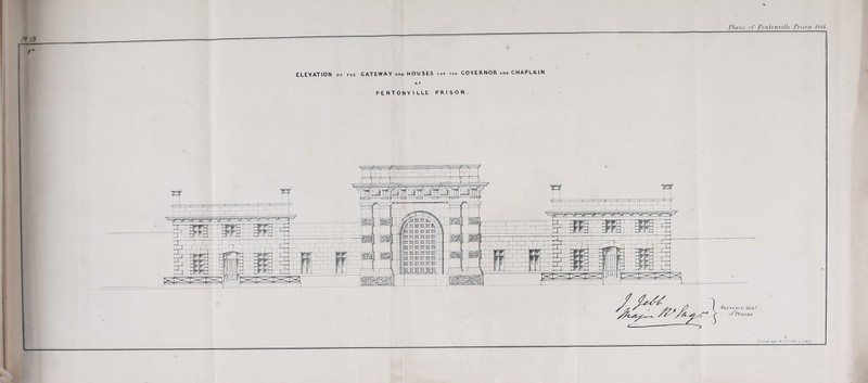 Plans tf Pan tuny die Prison .1644-.