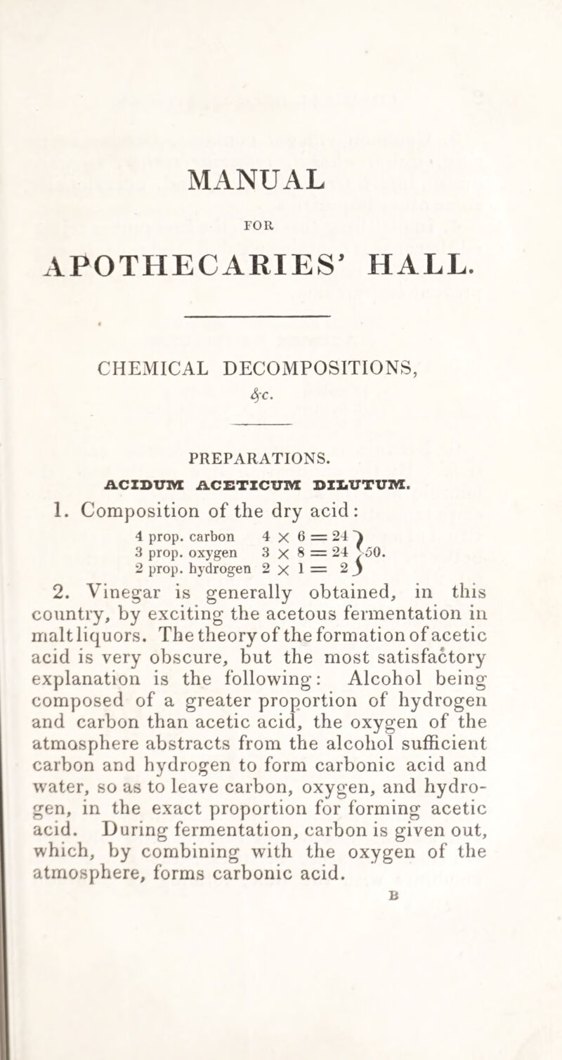 Rheumatism is brought on by exposure to cold, comes on more suddenly, has not the remissions like gout, and attacks fewer structures at the same time. 185. Treatment. Antiphlogistic. Bloodletting is seldom required; cooling laxatives may be given, and the affected part may be enclosed in flannel, so as to excite diaphoresis. The colchicum is found almost a specific in removing the acuteness of the pain. Rest in recumbent posture is necessary. 186. Chronic gout must be treated by attention to diet, abstinence from heating liquors, gentle exercise, mild aperients, and sudorifics. If inter¬ nal inflammation comes on, venesection may be necessary, and leeches may nearly always be applied over the part attacked. Rheumatismus, Rheumatism. 187. Symptoms. Pyrexia; swelling, redness, and tension of the larger joints; urine high coloured; occasionally profuse perspiration. There is a tendency in the inflammation to change its seat from one joint to another. Sometimes the heart becomes attacked. In chronic rheumatism, the part affected is not always red, but is rigid and painful on pressure. When chronic rheumatism attacks parts about the hip in the course of the sciatic nerve, it is called sciatica; when it attacks parts about the lumbar fascia and muscles, it is called lumbago. The seat ofthe rheumatism is in the fasciae, muscles, synovial membranes, and sheaths of the nerves. 188. Treatment. Common antiphlogistic; gene¬ ral and local bloodletting; purgatives; colchicum; k 3