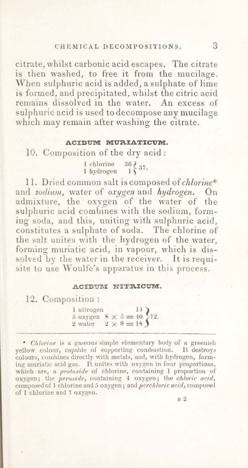40 } 9 S Platinum, protoxide sulphuret . persulphuret Potassa (dry) \ J Pota3sium v 3 J {1 oxygen arseniate (dry 164) arsenite (dry 148) bicarbonate \ \ Potassa l 2 carbonic acid (crystallized, 1 water) binarseniate (dry) bichromate (dry) binoxalate $ 1 potash 2 oxalic acid biphosphate bisulphate (crystallized, 2 water) bitartrate (crystallized, 1 water) carbonate 5 1 Potash carbonate £ j carbonic acid chlorate (dry) chromate (dry) citrate (dry) hydrate, solid, (1 water) hydriodate (dry) iodate (dry) molybdate (dry) muriate nitrate (no water) < 1 potash ( 1 oxalic acid perchlorate (dry) phosphate (dry) ( 1 potash l 4 oxalic acid subcarbonate. See Carbonate. Potassa, succinate, (dry) . 48 44 48 * 72 S oxalate quadroxalate 48 } 36 S 4M 144 5 104 112 128 48 110 102 92 101 172 152 120 104 128 146 180 189 70 124 100 106 57 174 213 120 85 102 84 140 76 192 98