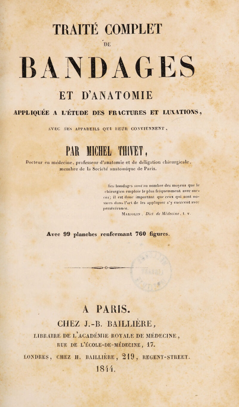 dividu , et capable de rompre les ligamens , il faudra tenir compte de la résistance qu’opposeront en même temps les muscles qui entourent l’articulation et dont la disposition est telle qu’ils se font un équilibre parfait. Cependant il peut ar¬ river que les muscles soient surpris au moment où le choc survient, alors ils n’offrent plus qu’une résistance passive très faible, et le déplacement peut survenir; mais si les muscles avertis se contractent simultanément, si enfin il y a synergie musculaire , le déplacement ne surviendra jamais , et il y aura fracture. On voit donc d’après ce que nous avous dit, que les ligamens veillent sans cesse au maintien des rapports articulaires, tandis que les muscles n’y veillent que de temps en temps : un choc inattendu peut les surprendre et occa¬ sionner la luxation. Toutes ces considérations sont impor¬ tantes et nous mènent à savoir dans quelle circonstance une luxation arrivera plutôt qu’une fracture ; quelles sont les conditions nécessaires pour la production d’une luxation ; elles nous font deviner jusqu’à un certain point certains moyens propres à en favoriser le réduction , comme de dé¬ tourner l’attention du malade, afin de surprendre les muscles et les empêcher de s’opposer au retour de la tête dans la ca¬ vité; et enfin quelle position il faut donner au membre pour dégager la tête plus facilement. - . • .-Z* . *Vf ï\ ï : ' . \' $\; . ' *;• ^ : /• . ; r; • LUXATIONS DE L’HUMÉRUS. 335. La grosseur de la tête humérale comparée à la peti¬ tesse de la cavité glénoïde , le peu de profondeur de cette dernière, la laxité si grande de la capsule, son peu de résis- tence, rendent les déplacemens de cette articulation très fré- quens; et ils le seraient encore davantage si l’omoplate ne jouissait pas d’une aussi grande mobilité. Leur nombre dé¬ passe la somme de tous ceux qui peuvent avoir lieu dans les autres articulations. Gomme la tête de l’humérus n’occupe