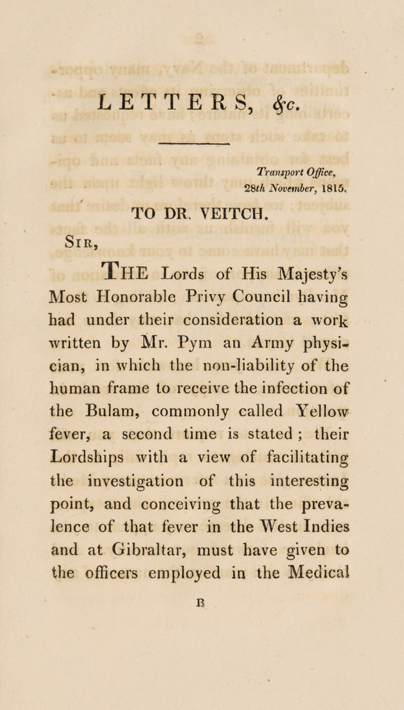115 of knowledge will not admit of delusion. In obviating the evils flowing from this awful fountain, science and genius have done much; and it is from just views of the cause of Yellow fever that we must draw our means of prevention, and not to my humble judgment from quaran¬ tine laws. Yet without the action of cold on the human frame, this con¬ tagion would never have been known: so that we have here the extraordinary phoenomenon of temperature, at once destroying, and giving efficiency to con¬ tagion by its subsequent action on the animal structure, which appears to me paradoxical and really incorrect, and would in itself therefore justify a con¬ clusion in favour of climate, as the cause of this disease. It is certainly not consistent with medical observation, that the same causes which render con¬ tagion harmless should prepare the con¬ stitution for the future action of what it has annihilated. Boys under pu-