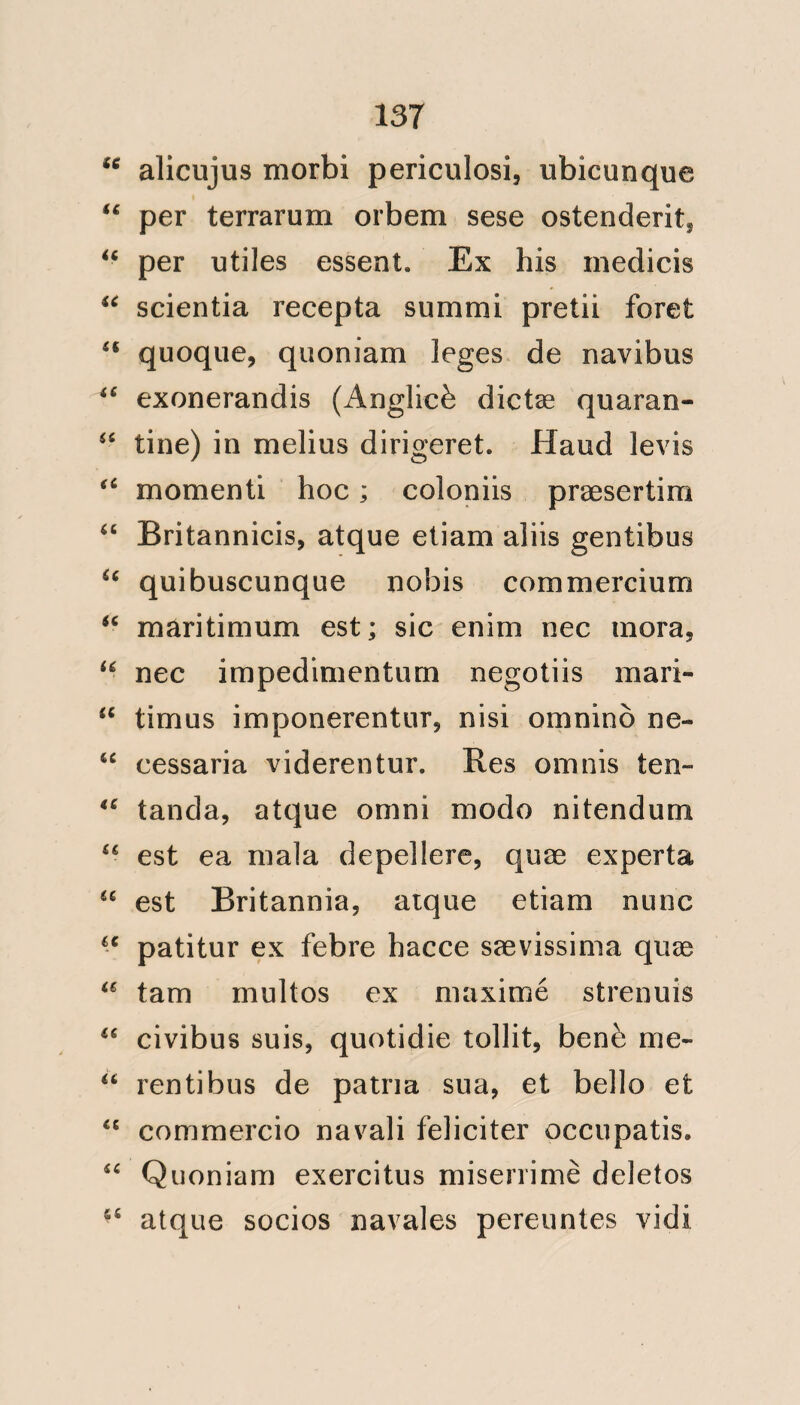 LETTER TO THE COMMISSIONERS FOR TRANSPORTS, AND SICK AND WOUNDED SEAMEN, I ON THE NON-CONTAGIOUS NATURE OF THE YELLOW FEVER.