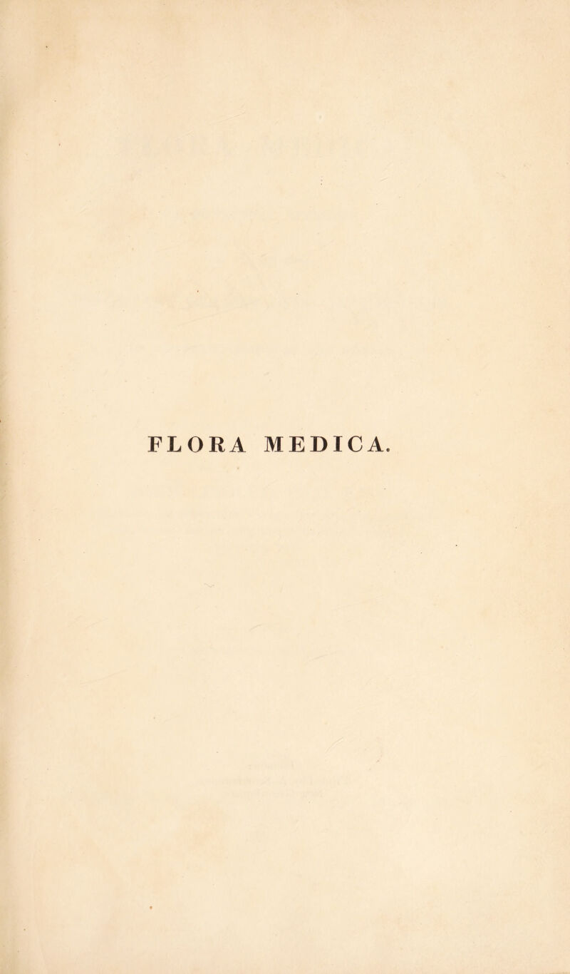 FLORA MEDICA.