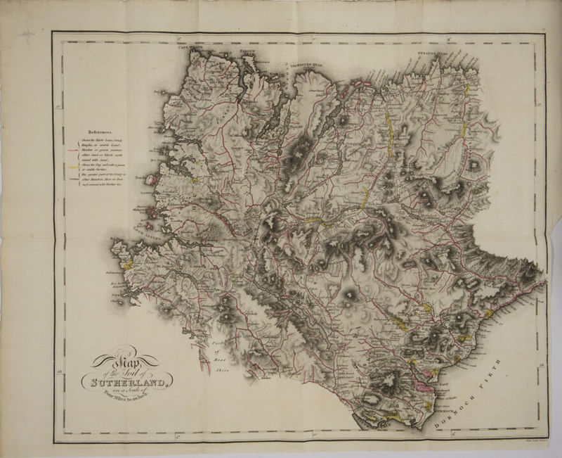 ~~ wr a itl <= = a ——y a a cr ‘ . a Sages eee | ] | ae : | | q | . ( 4 ) | | | | M go 3o' f 3 | References. JShews the Marte loan, Sandy \ Haughs, or arabie Land, wae Meadow or green pasture ( either Sandor black carth mired with Sand. ( Shens the Gay solwith @ green i or arable Suriwe. | ‘Lhe greater part of the Gounty us cme either Mountz ,Moor or Peat mgt, covered with Heather ec, er aE = a SUUAAMU CRA / = Se C9 hoa Shire wr ehin dowiek L SUTHERLAND, : de orn adie of >