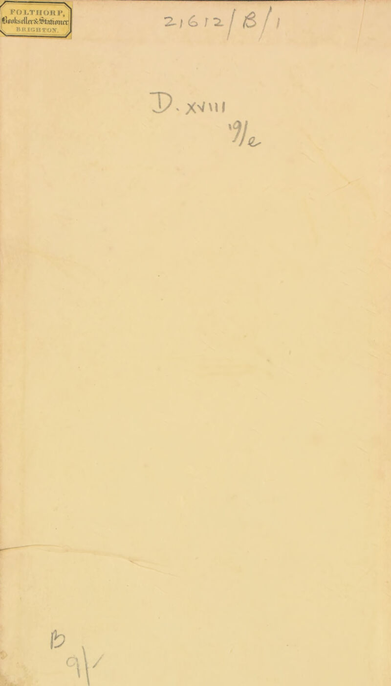 FOILTIIOHP, iBMiGiH-roy. , ~D* x^i