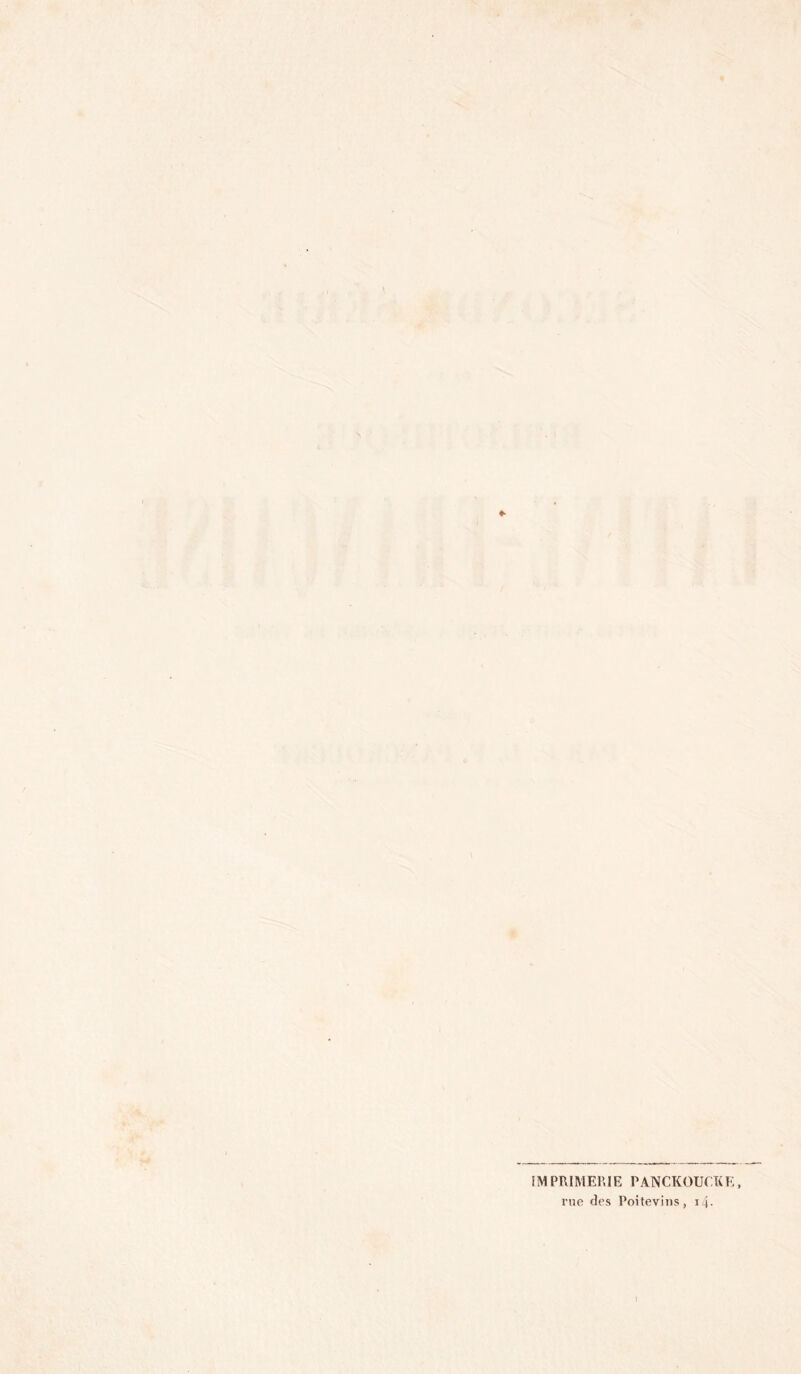 !M PRIMEUIE PANCKOUCKE, rue des Poitevins, i4-