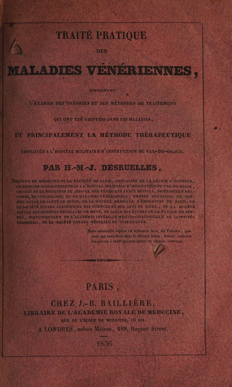 Ra curé D DE PARIS CHEVALIER DE. buts D HONNEUR, SUR À L'HOPUTAL MILITAIRE D'INSTRUCTION DU VAT-DÉ-GRACE ,