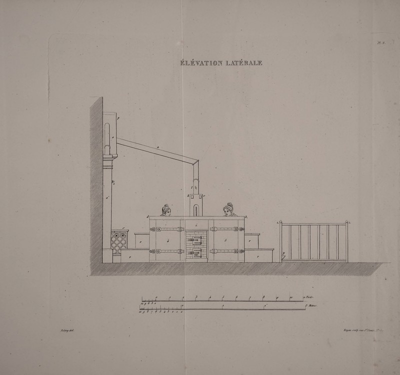 PL 0- ELEVATION LATERALE V<!/tin/ del. Hoj/au .‘•ct.'fp ruf J'tj>eni.r, . t
