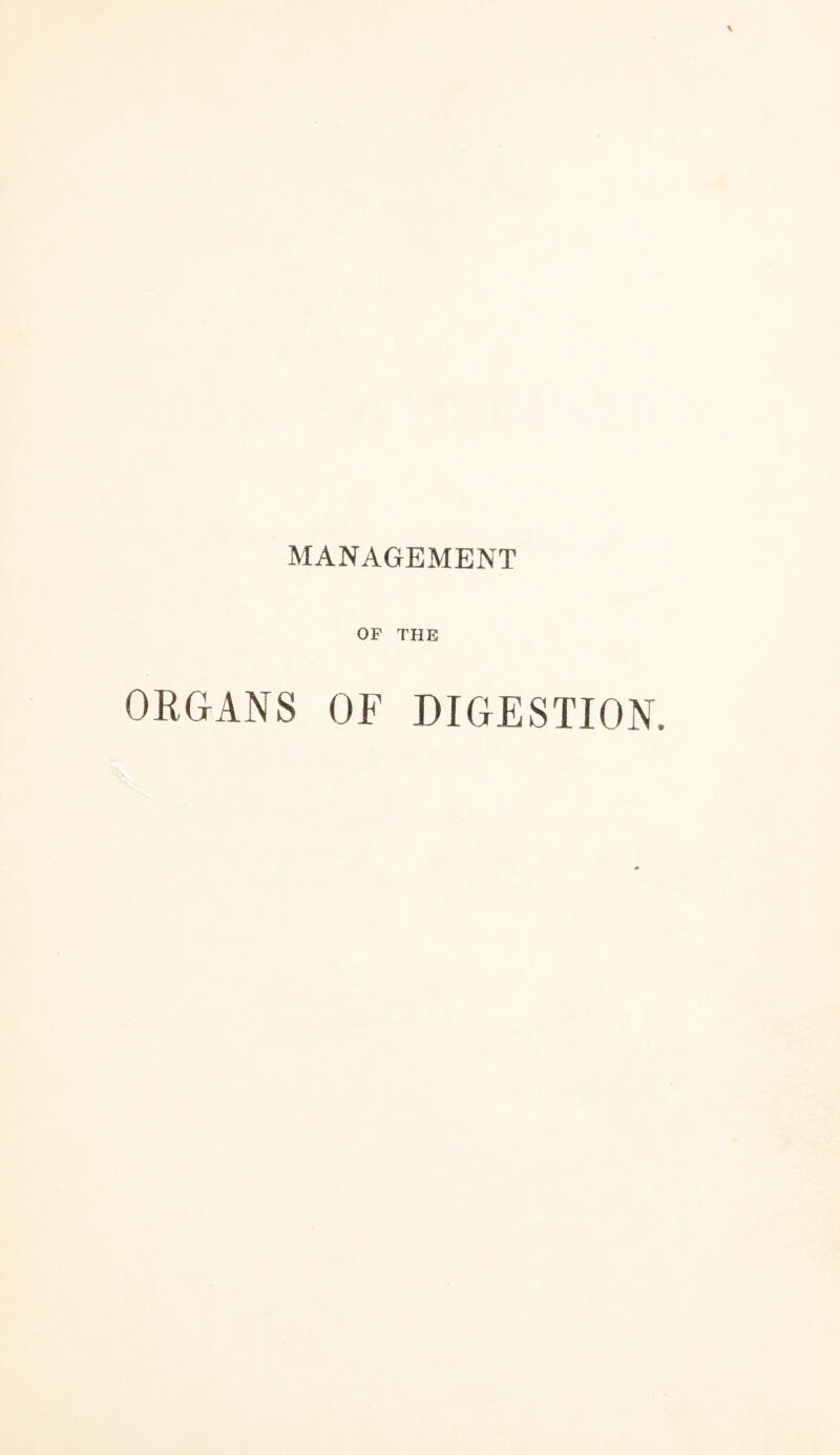 OP THE ORGANS OF DIGESTION.