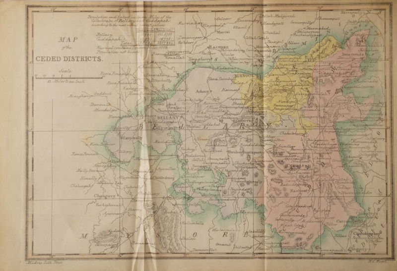 Lepulation and Eaterten Sy. AM , ‘ ‘Collectorates of Bellary ar Whad 3 b Coleco (Loware according ta the mest veaent ors Fe. ; (aC “a ‘ez ane) i 122.6703 Myctul jot 7261 | Dewawsegecr L 2307 964| Go ACHORE e. De ccrdvtl Uy Too | CEDED DISTRICTS. (¥ e DPEALL’ ae nk wy Sf we - LL CEPOLLIOVAATA Lo . ay Ke > * LX eer SV) i ; eee cpm WET Sl \ Gudduck MAS GS YE , 7 E ve mre = of ewe OL LMA My Pe RS lie Ax VAG her FG ; f 7 e ai ” a! Durinidea_ ‘| Mauxnrdubger CGE BG iis ~\) NYY \! | ies J IT a ’ Hod bl pe tery Ay | A is a7 [ ie LA 9 Keurhegherr ak NAN 4 ws if Ree: oe, / . c Ayjumipeo AHP AFCO ef PA