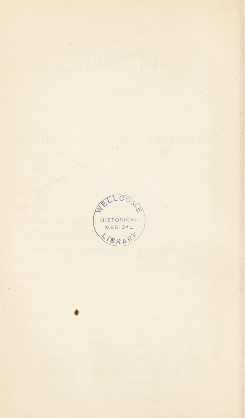 HISTORICAL MEDICAL !