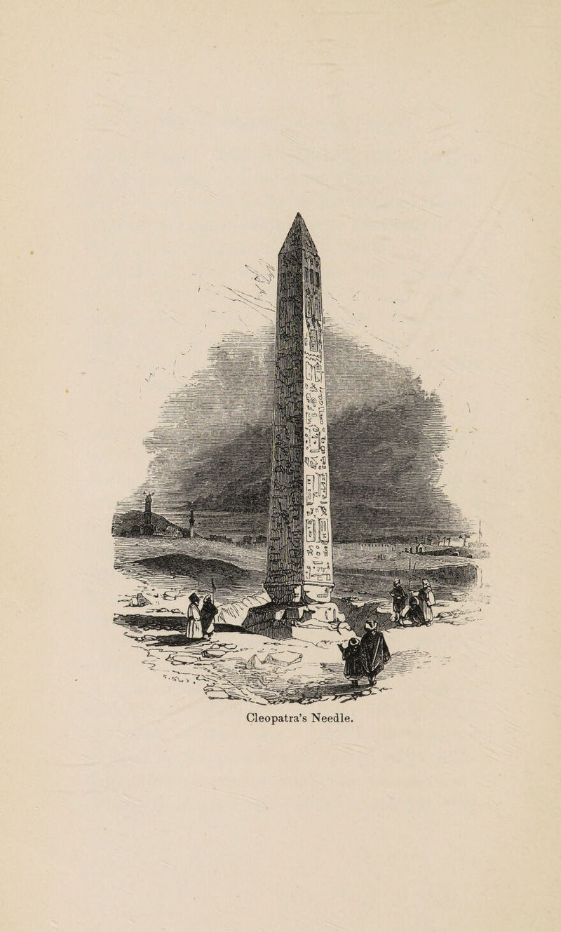 Cleopatra’s Needle.