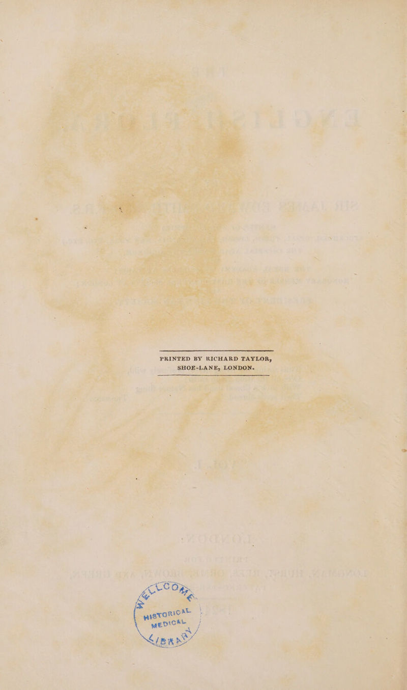 PRINTED BY RICHARD TAYLOR,