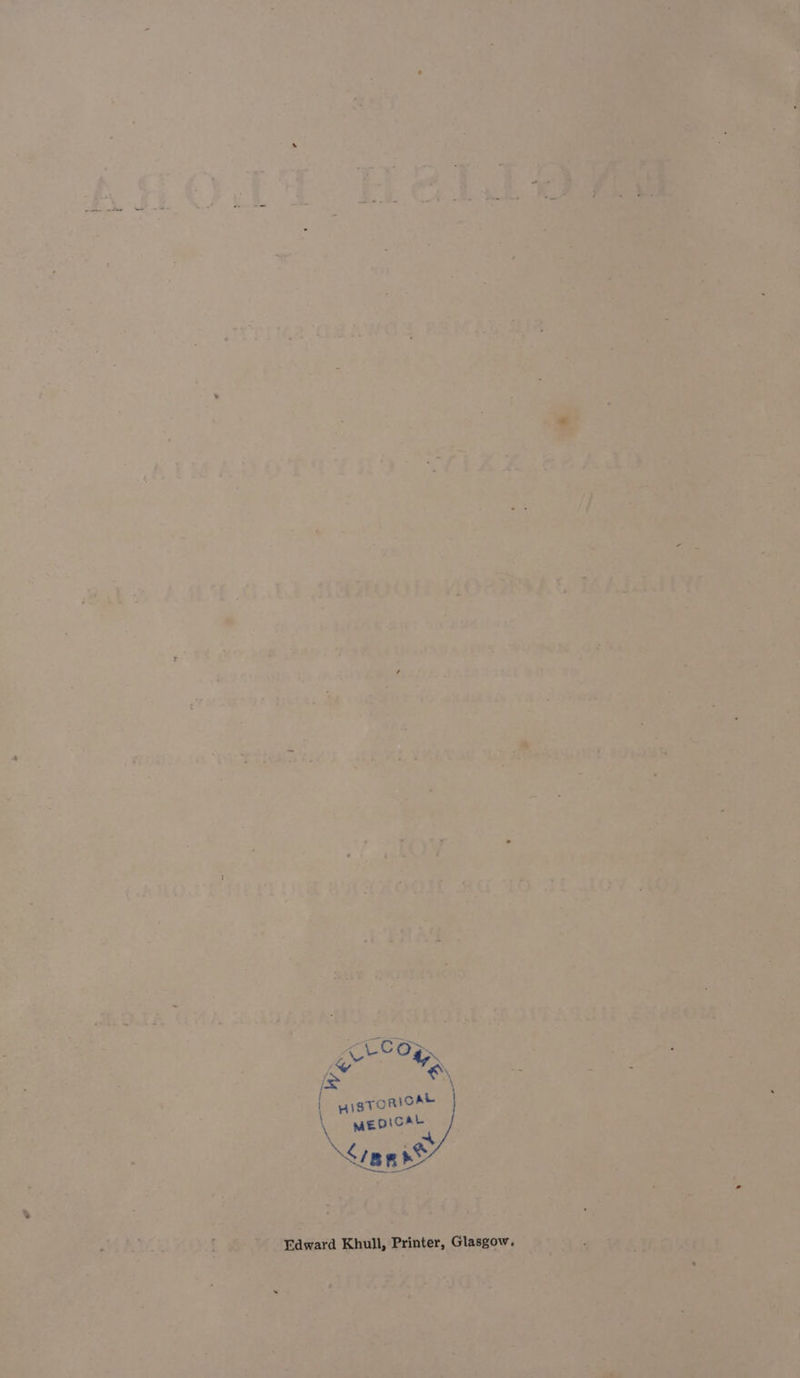 Edward Khull, Printer, Glasgow.
