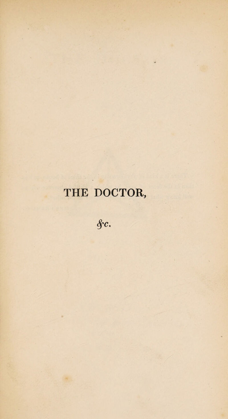 THE DOCTOR