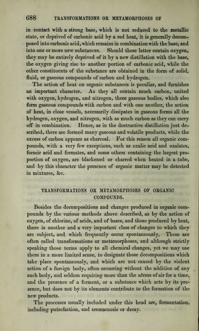 INDEX. 1393 Tin,sesquisulphuretof,437 specific gravity of,434 table of its com¬ pounds, 434 terphosphuret of, 438 Tincal, 640 Tincture of soap, 868 Tinning, 561, 562 Titanic acid, 503 Titano-fluorides, 676 Titano-fluoride of hydro¬ gen, 676 of sodium, 676 Titanium, 501 bichloride of, 505 bisulphuret of, 505 peroxide of, 503 sesquioxide, 503 table of its com¬ pounds, 502 Tolene, 806 Toluidine, 859, 1230 Toluole, 860 Tombac, 561 Transcalent and intrans- calent bodies, 15 Tremelline, 1166 'l'riarseniate of baryta, 636 of lime, 636 of protoxide of lead, 636 of oxide of silver, 636 Tribromaniline, 1227 Trichloraniline, 1184 Trigenic acid, 906 Trimorphism, 593 Triple chloride of potassi¬ um, platinum, and ace- tyle, 934 Tungsten, 479 binoxide of, 480 chlorides of, 481 oxychloride of, 482, 669 sulphurets of, 482 table of its com¬ pounds, 480 Tungstic acid, 481 Tungsto-sulphurets, 662 Turkey red dye, 1154 Turmeric, 1152 Turpeth, mineral, 606 Tyrosine, 1274 U. Ultramarine, 378 Uramile, 792 Uramilateof ammonia,794 Uramdic acid, 793 salts of, 794 Uranic acid, 496 Uranium, 493 table of its com¬ pounds, 495 protoxide of, 495 Uranium, oxide, or green oxide of, 496 peroxide of, 496 protochloride of, 497 Urea, 726 acetate of, 728 nitrate of, 728 oxalate of, 728 properties of, 726 Uric acid, 779 and metallic oxides, 781 oxide, 802 preparation and pro¬ perties of, 780 Urinary calculi, 1305 Urine, 1302 analysis of, 1303 artificial, 1305 benzoic acid in putrid, 1303 contains all the solu¬ ble salts of the food, 1304 effect of the waters of saline springs and mixtures on, 1304 hippuricacid in, 1302 spontaneous decom¬ position of, 1302 that of herbivora and carnivora, 1305 that of serpents and birds, 1305 variable portions of urea in that of different subjects, 1302 varies according to the food, 1304 Usnic acid, 1170 V. Vaccinic acid, 1067 Valeracetonitrile, 1277 Valerianic acid, 1018, 1068, 1274 Valeronitrile, 1277 Vanadic acid, 473 Vanadium, 468 • binoxide of, 471 chlorides of, 474 bromide of, 475 phosphuret of, 475 protoxide of, 471 sulphurets of, 475 table of its com¬ pounds, 471 terchloride of, 474 Vaporization, 40 Vapour, Dalton on the elasticity of, 47, 49 Dr. Ure’s tables of the latent heat of, 44 Vapour, of water, tables shewing the force of, at different de¬ grees of heat, 43 variable quantity of, in the atmosphere, 49 Vapours, the nature of, 40 combine in volumes under the same law as gases, 161 Varnishes, 1151 Varvicite, 411 Vegetable principles, non- azotized, the true nature of which is not exactly ascer¬ tained, 1158 alkalies, their effecton the nervous system; the analogous sub¬ stances caffeine (theine) and theo¬ bromine, effect of, in promoting the action of the liver, 1325 Vegetables and animals, changes which oc¬ cur during the life, growth, and nutri¬ tion of, 1307 hydrogen, oxygen, and nitrogen of, 1309 organic and mineral elements, 1308 organic elements of, whence derived, 1309 process of their germi¬ nation and growth, 1308 the food of, 1308 Veratric acid, 1077 Veratrine, 1309 Verdigris, 921 Vermilion, 529 Vinegar, distilled, 913 mode of preparing, 911, 912 proper strength of,913 Volatile alkali, 319 bases, 1199 or essential oils, 1128 oily acids, 1061 properties of, 1062 table of, with formu¬ lae, 1062 Volta, 87 Volta-electric induction, 105 Voltaic electricity, 117 and magnetic forces, intimate relations between, 107