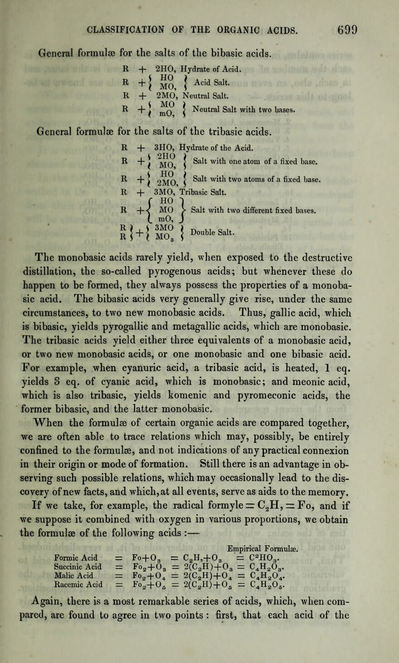 AND PRODUCTS OF THEIR DECOMPOSITION. 969 The following table gives a view of the chief products of cane sugar and grape sugar:— Cl2H909 -f- 2HO — Cane Sugar. Cl2H9G9 — Caramel. Ci 2H90l6 = Saccharic Acid in the Salt of Potash. Cl2H8014 = ditto in the Salt of Zinc. Cl2H7013 = ditto in the second Salt of Lead. C12H 50 7 7 = ditto in the third Salt of Lead. 2£(Cl2H60e) = Sacchulmic Acid. Cj2H808 + 3H0 = Glucic Acid. 2(C12H504) + HO = Brown matter formed by HydrochloricAcid fromCaneSugar.(Stein.) 2(Cl2H6Os) = Melassic Acid. This table shows that 7 atoms of anhydrous sugar contain the ele¬ ments of 1 atom of saccharic acid, 3 atoms of melassic acid, and 17 atoms of water; and that 2 atoms of saccharic acid contain the elements of 1 atom of melassic acid, 10 atoms of formic acid, and 4 atoms of oxalic acid. These considerations may help to explain the formation of me¬ lassic acid. At all events, it is not uninteresting to observe that sac¬ charic acid contains the same number of atoms of carbon as sugar does, and seems to be formed from sugar as acetic acid is from alcohol. When we compare the properties of the sugars above described with the processes followed in preparing them, we naturally conclude that such vegetable juices as contain free acids do not yield cane sugar when boiled or evaporated, but rather grape sugar, or uncrystallizable com¬ pounds of grape sugar with organic acids. Now cane sugar is converted into grape sugar by contact with sulphuric acid, and still more rapidly if heated with it. Again, the grape sugar, the formation of which can¬ not be prevented in the liquids from which cane sugar is extracted, is rapidly converted into glucic or melassic acid during the clarification of the juice by lime. By the formation of glucic acid, 1 eq. of sugar disappears for each eq. of lime, and the molasses then contains glucate of lime. The juice of beet-root contains sea-salt and oxalate of potash. The sea-salt, in uniting with cane sugar, forms a compound which is deliquescent, and contains 6 parts of sugar for 1 of sea-salt; it remains in the mother- liquid as an uncrystallizable syrup. The lime decomposes the oxalate of potash ; and the free potash, which the concentrated syrup now contains, converts part of the sugar, with the aid of heat, into melassic acid, which gives the syrup its brown colour. Several manufacturers have proposed to neutralize the free alkali with sulphuric acid after the clarification by the milk of lime. This operation (Kodweiss, Ann. der Pharm.) agrees perfectly with theory, and lias been confirmed by long experience.