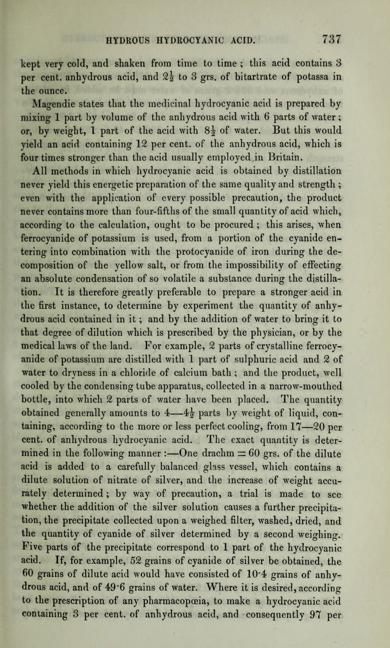 INDEX. 1371 Cascarilline, 1165 Caseine, 1271 analysis of, 1273 coagulated, 1272 coagulation of, in milk, 1271 exists in oily seeds with albumen, 1272 experiment by Scheer- er proving the con¬ version of albumen into, 1273 found in the seeds of leguminous plants, 1271 part played by rennet in effecting its coa¬ gulation from milk, 1272 products of the decom¬ position of, 1273, 1275 properties of, 1272 separation of, from seeds, 1272 Cassia, oil of, 854 Cassiine, 1165 Castorine, 1126 Castor oil, 1106 Catechine, 1038 Catechu, 1038 Cathartine, 1161 Cathode, 111 Cations, 111 Cedriret, 1245 Centaurine, 1165 Cerebric acid, 1288 preparation and pro¬ perties of, 1288 Cerine, 1126 Cerium, 498 Cerium, oxychloride of,669 Cerosine, 1127 Cetine, 1124, 1016 Cetyle, 1014 chloride of, 1015 double sulphate of potash and oxide of, 1015 hydrate of oxide of, 1015 oxide of, 1014 products of the de¬ composition of hy¬ drate of oxide of, 1016 Cetylic acid, 1082 Cetrarine, 1160 Cevadic acid, 1072 Chalk-stones in gouty sub¬ jects, composition of, 782 Chalybeate waters, 1341 mode of analyzing them, 1342 Charcoal, table shewing the quantities of differ¬ ent gases absorbed by, 226 absorbing power of different kinds, 227 antiseptic property of, 227 Chelerythrine, 1208 Chehdonic acid, 1028 salts of, 1029 Chelidonme, 1207 Chemistry, analytical,! 327 of compound radicals, 678 definition of, 5 inorganic, 6, 125 limitation of its power in the formation of organic compounds, 1307 organic, 6, 125, 677 Chemical action, changes which accompany it, 135 affinity, 130 combination, laws of, and the proportion in which bodies unite, 146 change of colour ef¬ fected by 136 decomposition, 123 nomenclature, 127 Cheese, decaying, re¬ markable property of, 1275 Chevreul, his discovery of the composition of oils and fats, 1116 his profound re¬ searches in organic chemistry, 1116 Chinine, 1200 salts of, 1200 sulphate of, 1201 Chloric acid, 281 neutral salts of, called chlorates, 282 Chlonaphtalase, 1251 Chlonaphtalese, 1251 Chlonaphtalise, 1251 Chlonaphtase, 1247 Chlonaphtese 1248 importance of the study of its different forms, as calculated to throw light on molecular arrange¬ ment of bodies, 1251 Chlonaphtise, 1251 Chlonaphtose, 1251 Chlonaphtuse, 1251 Clophtalisic acid, 1256 Chloracetate of ammonia 928 of oxide of ethyle, 928 of potash, 928 of silver, 928 Chloracetic acid, 914,927 Chloral, 925 hydrate of, 926 Chloranaphtisic acid, 1255 Chloranilam, 1183 Chloranilammon, 1183 Chloranile, 1183 Chloranilic acid, 1183 Chloraniline, 1225 Chloranisic acid, 861 Chloranthracenese, 1258 Chlorate of baryta, 619 of potassa, 619 Chlorates, 618 Chlorebronaplitose, 1252 Chloretheral, 932 Chloribronaphtose a, 1252 Chloribronaphtuse, 1253 Chloride of acetyle, 925, 931 of antimony, 491 of benzole, 821 benzoyle, 810 bismuth, 501 bromechlonaphtise, 1253 cadmium, 432 calcium, 388 chlonaphtase, 1253 chlonaphtese, 1253 chlostilbase, 831 cobalt, 441 copper, 514 cyanogen, 760 ethyle, 869 gold, 538 iridium, 554 kakodyle, 944 lithium, 379 lead, 520 magnesium, 392 methyle, 991 mesityle, 936, 938 molybdenum, 478 nickel, 445 osmium, 553 platinum and acetyle, 933 potassium, 370 bichromate of, 639. pteleyle, 940 platinum, 544 rhodium, 549 ruthenium, 556 salicyle, 845 silver, 534 sodium, 376 spiroyle, 845 stilbene, 831 tellurium, 507