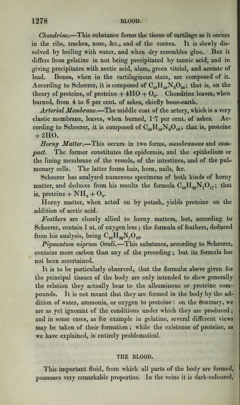 INDIGO. 1173 and beta-orceine. It is probable, however, that the body in combina¬ tion with the zinc contains less oxygen, as it acquires colour when exposed to the air. According to Gelis, when litmus is dissolved in weak potash, and the blue solution precipitated by acetate of lead, the precipitate decomposed by sulphuretted hydrogen gives a mixture of sulphuret of lead with three colouring matters. Ammonia separates them from the sulphuret, and the addition of acetic acid precipitates the colouring matters in the form of a fine red powder. Ether extracts from this a reddish orange crystalline substance. From the residue alcohol dissolves a blood-red compound, and leaves a mass insoluble in water, which, when burned, leaves ashes. It dissolves in alkalies with a blue colour. All three contain nitrogen. The natural colour of the ingredients of archil and litmus seems to be red, but it is turned blue or purple by the presence of alkalies. These dye-stuffs yield very brilliant but fugitive colours to cloth. They are chiefly used to heighten the bloom of other dyes. The reader will observe the analogy between the substances now described, and the coloured compounds formed by the action of air and ammonia on salicine and phloridzine as formerly described. INDIGO. We shall describe this remarkable substance in the pure state, with the numerous products arising from it, in the first instance; after which the formation of the indigo of commerce will be more easily understood. To obtain pure indigo, the commercial substance, in fine powder, is placed for several days in contact with green vitriol, hydrate of lime, and water, in a stoppered vessel. The best proportions are 5 parts of indigo, 10 of green vitriol, 15 of hydrate of lime, and 60 of water. The colour is destroyed, and the clear yellowish fluid is drawn off with a syphon, mixed with hydrochloric acid, and the blue precipitate which falls is well washed, first with pure water, and then with boiling alco¬ hol, until the latter solvent no longer acquires any colour, or only a pure blue; it is then dried in the air. Instead of the above mixture a solution of 1 part of caustic soda and 1 of grape-sugar in 20 of water may be employed to dissolve the indigo. Fritzsche has shewn, that if alcohol be used in this experiment instead of water, the indigo is ob¬ tained in crystals. If 4 oz. of powdered crude indigo and 4 oz. of grape-sugar are mixed with hot alcohol of 75 per cent, in a 12-lb. bottle, and then a mixture of 6 oz. of concentrated caustic soda ley G G G G