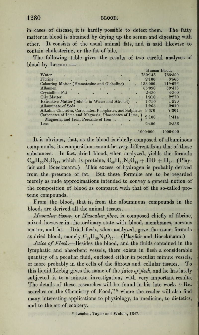 1186 ACTION OF NITRIC ACID ON INDIGO. the action of ammonia on them. By the action of dry ammonia on an alcoholic solution of chlorisatine there is formed a yellow crystalline compound, analogous to imesatine. It is called Imechlorisatinase, and its formula is 0 16 H, Cl N 02 Im„ Imachlorisatinase is analogous to imasatine. Its formula is C 16 h4 Cl N 03 Im' It forms brownish yellow crystals. Imabromisatinese, formed by the action of dry ammonia on bibromi- satine in alcohol, is Cl6 h3 Br. N 03 Im* It is a deep orange crystalline powder. We have now briefly run over the catalogue of the very remarkable compounds derived from indigo by the action of sulphuric acid and bi¬ chromate of potash, which produces isatine, and by the action of chlo¬ rine either on indigo or on isatine, of bromine on the same, and of pot¬ ash, ammonia, sulphuretted hydrogen, and sulphuret of ammonium on the products of these actions. The nomenclature of these compounds is in a very imperfect state, and requires reformation; but this cannot be effected until the substances themselves have been more thoroughly studied. It is most important to observe, that by or through chloranile and the chlorindoptenic acids, the series to which indigo belongs con¬ nects itself with that of carbolic acid or hydrate of phenyle, (to be af¬ terwards described;) and these, again, with the series of salicyle. We have now to mention one or two products of the action of nitric acid on indigo which are common to all these series, and, like chloranile, seem likely to be very frequently met with as products of the decom¬ position of organic compounds. PRODUCTS OF THE ACTION OF NITRIC ACID ON INDIGO. Anilic Acid. Syn. Indigotic Acid; Nitrosalicylic Acid.—This acid is formed when indigo is gradually added to boiling nitric acid, previously diluted with 12 or 15 parts of water. It is contaminated at first with an acid, oily-looking compound, and is purified by adding acetate of lead to the hot solution as long as it yields a brown precipi¬ tate. The filtered liquid deposits anilate of lead; which, when acted on by sulphuric acid, yields pure anilic acid. It forms fine needles, colourless or yellowish white, which are fusi¬ ble and volatilizable. Nitric acid converts it into oxalic and carbazotic acids. It requires 1000 parts of cold water for solution, but is far more soluble in hot water. Its formula, according to Dumas, is Cl4H4N09