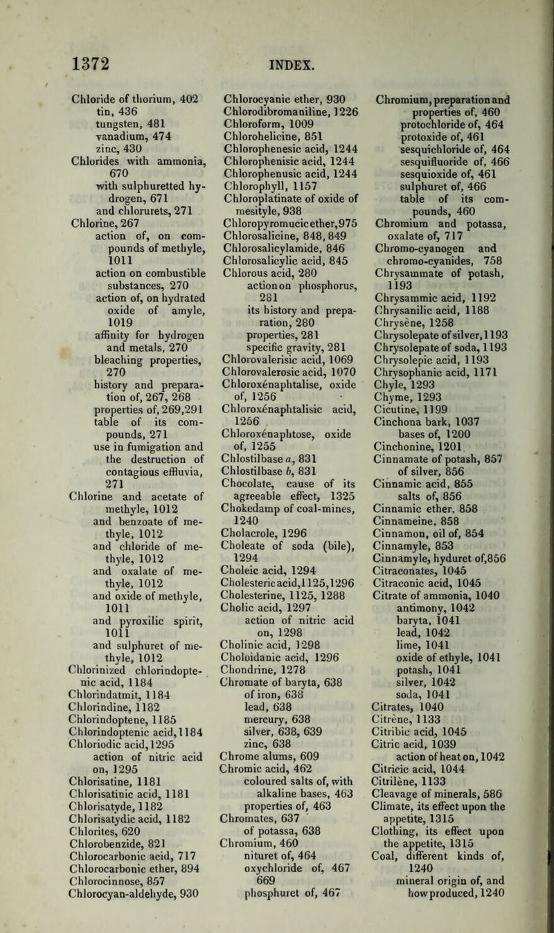 KOMENATES. 1027 Meconate of Lead.—Me,2PbO,HO. A white insoluble powder, sometimes used in preparing meconic acid. Meconates of Silver. Bibasic.—Me,2AgO,HO. This salt is ob¬ tained by adding nitrate of silver to a solution of meconic acid. It is a heavy, white, insoluble powder. When boiled with water, it forms a yellow tribasic salt, while the water dissolves meconic acid. If heated, it leaves brilliant metallic silver. When boiled with diluted nitric acid, it yields cyanide of silver. (Liebig.) Tribasic.—Me,3AgO. Meconic acid, slightly supersaturated with ammonia, gives with nitrate of silver a yellow precipitate of tribasic meconate of silver. (Liebig.) KOMENIC ACID. A product of the decomposition of meconic acid. A bibasic acid. Discovered by Robiquet. Formula of the crystallized acid, C12H208 + 2HO. (Liebig.) Komenic acid is formed from meconic acid, by the influence of heat, or the reaction of a powerful acid. It is also formed by simply boil¬ ing meconic acid with water ; but in this way it is accompanied by an intense brown colouring matter, formed along with it. When meconic acid is boiled with strong hydrochloric acid, komenic acid is obtained almost colourless. The two acids have a close relation to each other. Meconic acid, containing its basic water, CuH4014, by losing 2 at. water, 2HO, and 2 at. carbonic acid, 2C02, is converted into komenic acid, C12H208, which takes up 2 at. of basic water. Komenic acid forms hard crystalline grains, or crusts ; its solution decomposes the carbonates, and produces a blood-red colour with the persalts of iron. When heated to 570°, it is resolved into pyromeconic acid, carbonic acid, and water. KOMENATES. Komenic acid forms two sets of salts with bases, the general for¬ mulae of which are, Monobasic Salts. Bibasic Salts. To + | ^ | and T + 2MO. Of these salts little is known ; the monobasic alkaline komenates are less soluble than the bibasic salts of the same bases. The mono¬ basic komenate of silver is white, the bibasic yellow. Both have been analyzed by Liebig. (Ann. der Pharm. xxvi.) Komenate of peroxide of iron forms black crystals, sparingly soluble, the formula of which