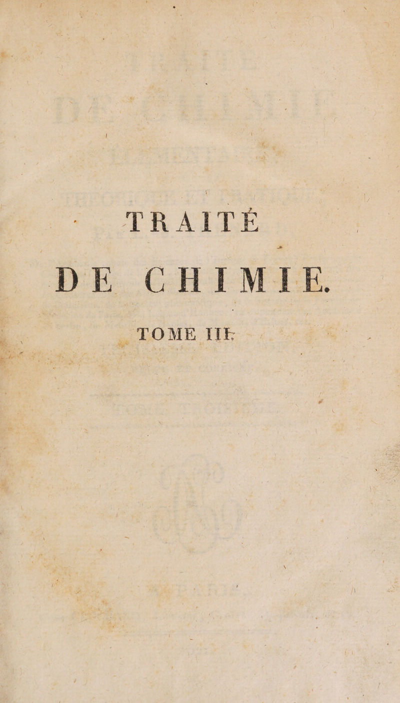 TRAITÉ DE CHIMIE.