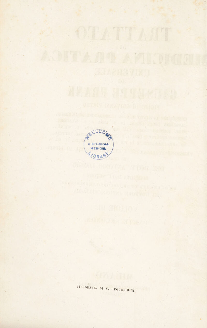 I ti^0«RAF1A 1)1 v, OUULIELMINI,