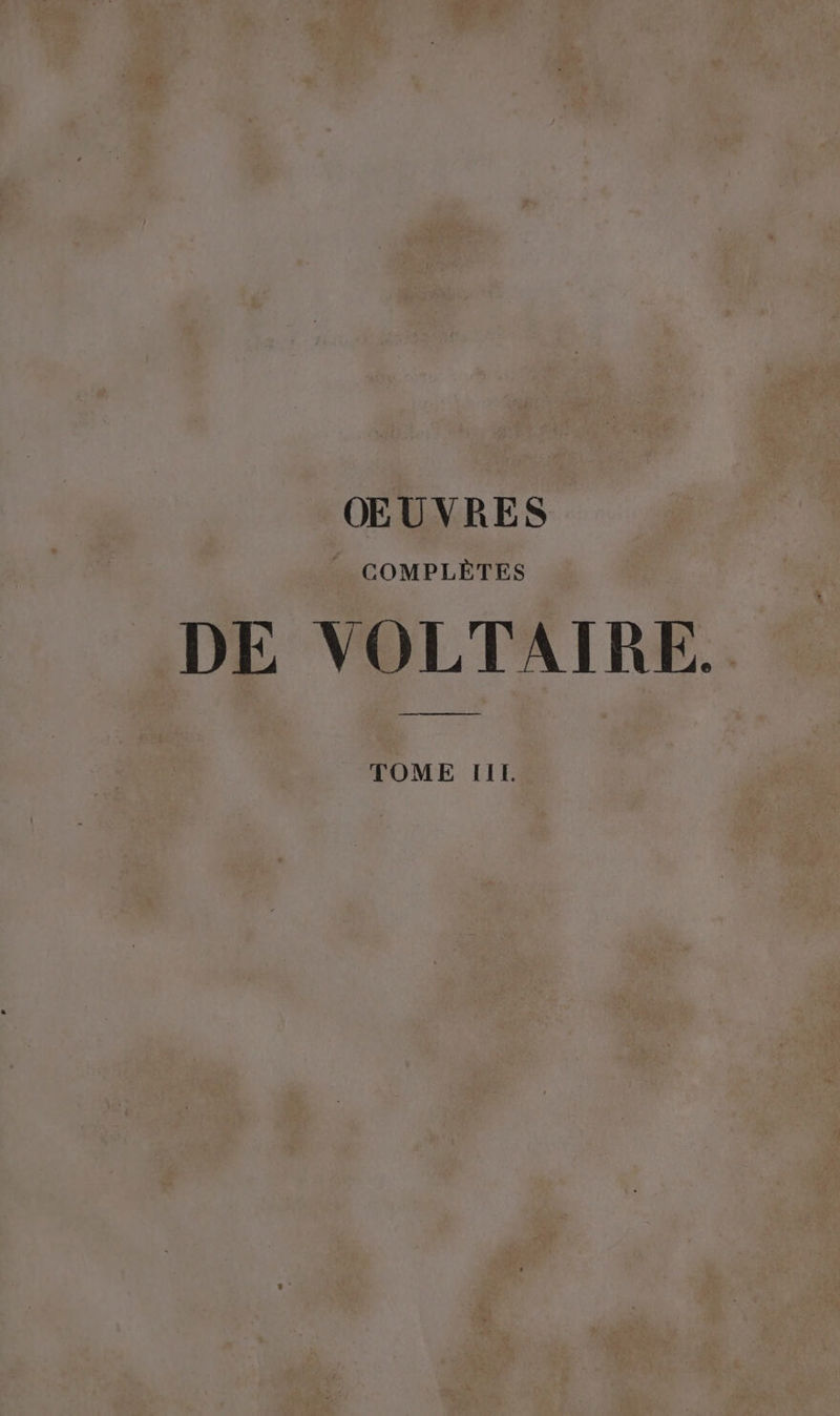 OEUVRES _ COMPLÈTES DE VOLTAIRE. TOME II.