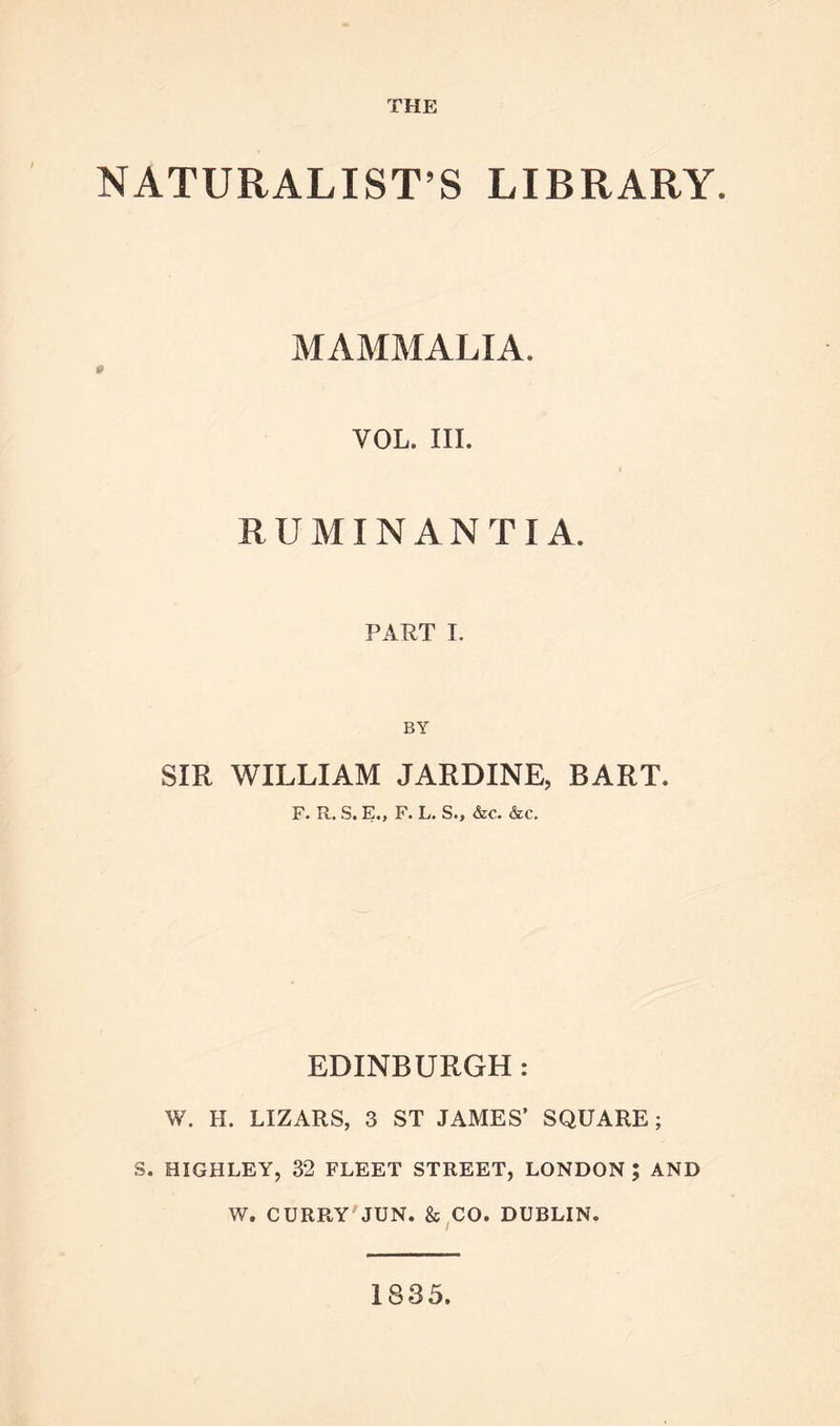 V@3j.2ns. Stag or Red Deer EDINBURGH: W.H.LIZARS. LONDON SAMUEL HIGLILEY 32.FLEET STREET D r/BLfN. W.CtTRRTJETNT1 A C?