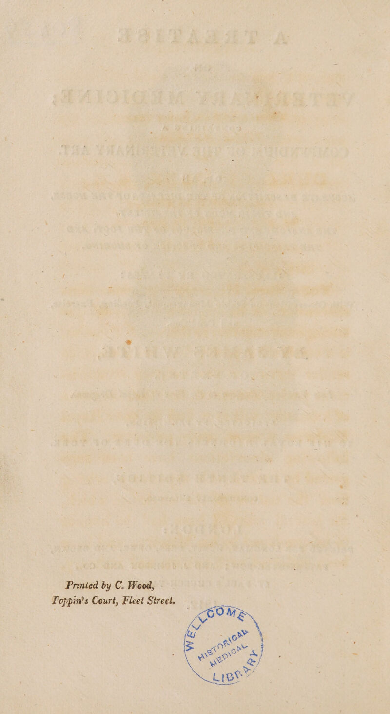 Prinied by C. Weed, PFoppin’s Court, Fleet Street,