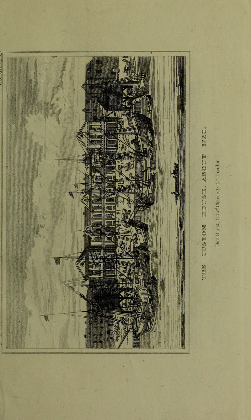 THE CUSTOMT HOUSE. ABOUT 1720.