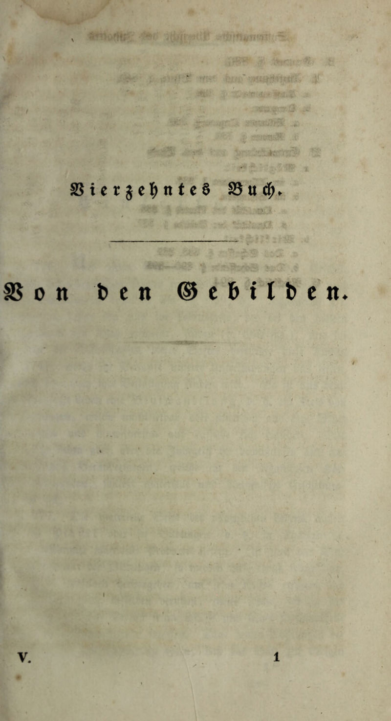 SSicrgcl^ntcS S5u(i^ SSon t)cn ©e&tlbcn»