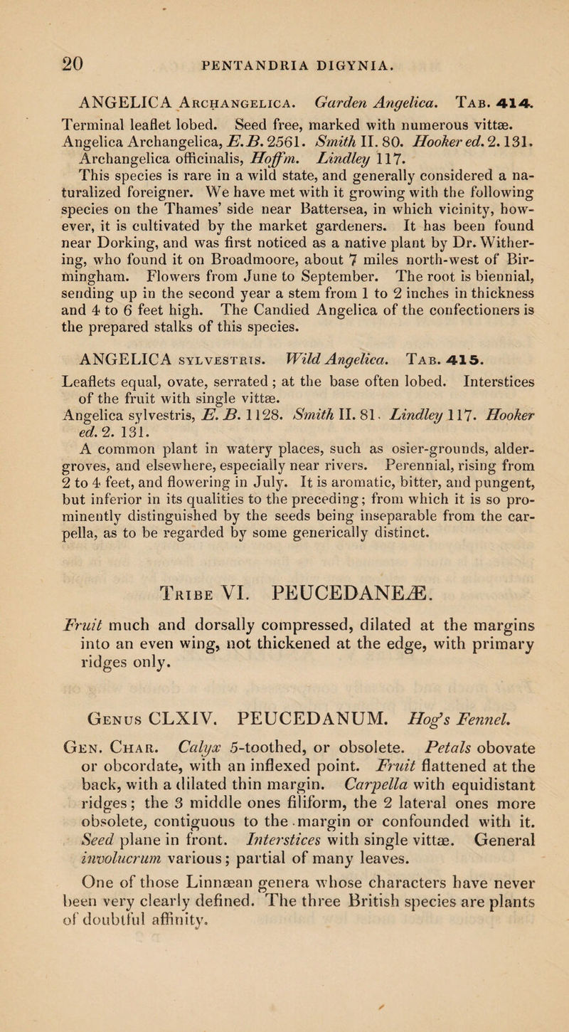 102 INDEX. Page. Tab. Tordylium officinale. 23 421 Torilis Anthriscus . 26 427 -infesta . 26 428 -nodosa. 26 429 Trientalis europasa. 79 540 Triglochin maritimum... 74 533 -palustre . 74 532 Trinia glaberrima. 6 386 Page. Tab. Tulipa sylvestris . 49 472 Vaccinium Myrtillus ... 83 551 -Oxycoccos. 84 554 -uliginosum . 83 552 -Vitis-Idsea . 84 553 Viburnum Lantana. 34 442 -Opulus . 34 443