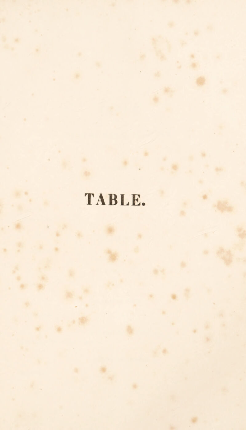 TABLE